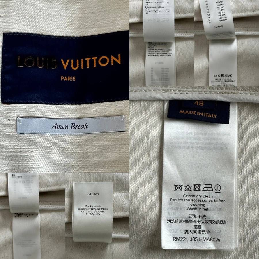 Louis Vuitton LOUIS VUITTON MULTICOLOR LANDSCAPE DENIM JACKET Size US L / EU 52-54 / 3 - 4 Thumbnail