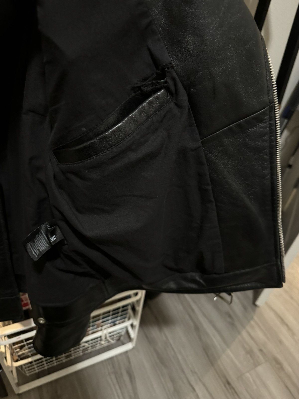 Alessandrini New York Leather Jacket M Retail $1k Size US M / EU 48-50 / 2 - 10 Thumbnail