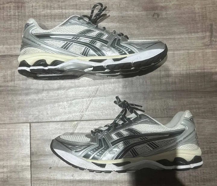 Asics × Kith Kith Asics Gel-Kayano 14 Cream/Scarab Size US 11 / EU 44 - 2 Thumbnail