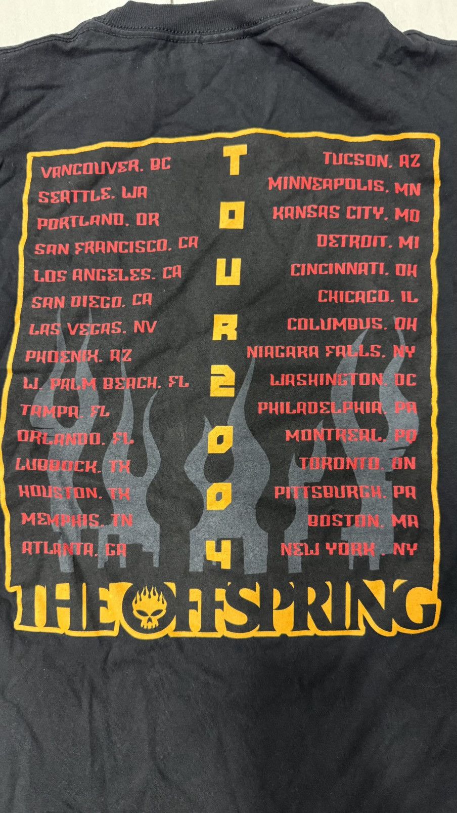 Band Tees Vtg The Off Spring Tour Size US XL / EU 56 / 4 - 5 Thumbnail