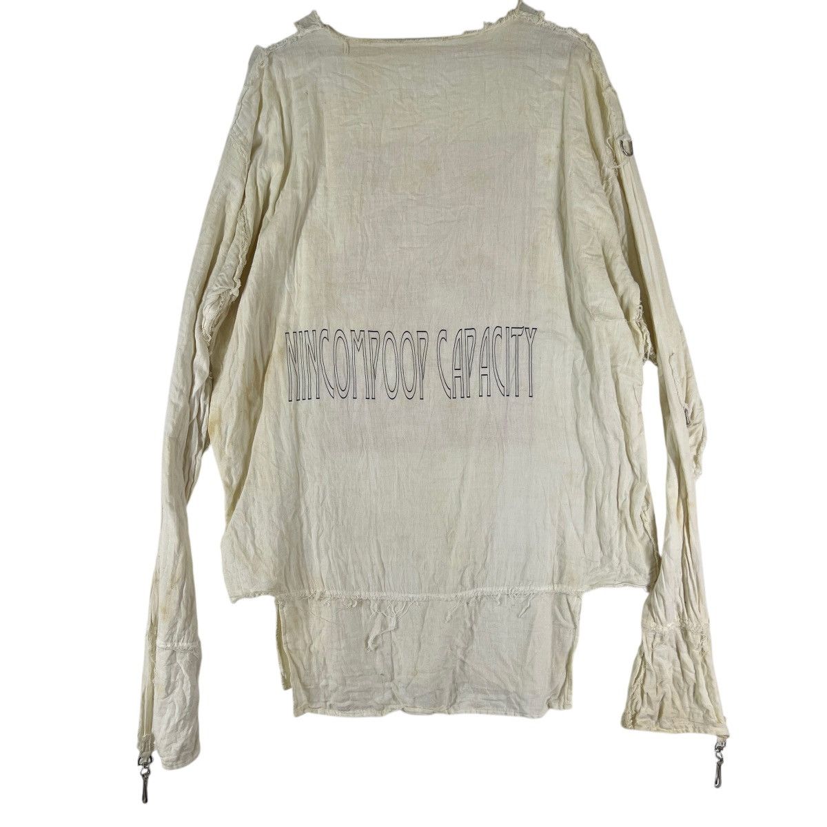 Japanese Brand 💥 Vintage Punk Gang Muslin shirt Size US L / EU 52-54 / 3 - 2 Thumbnail