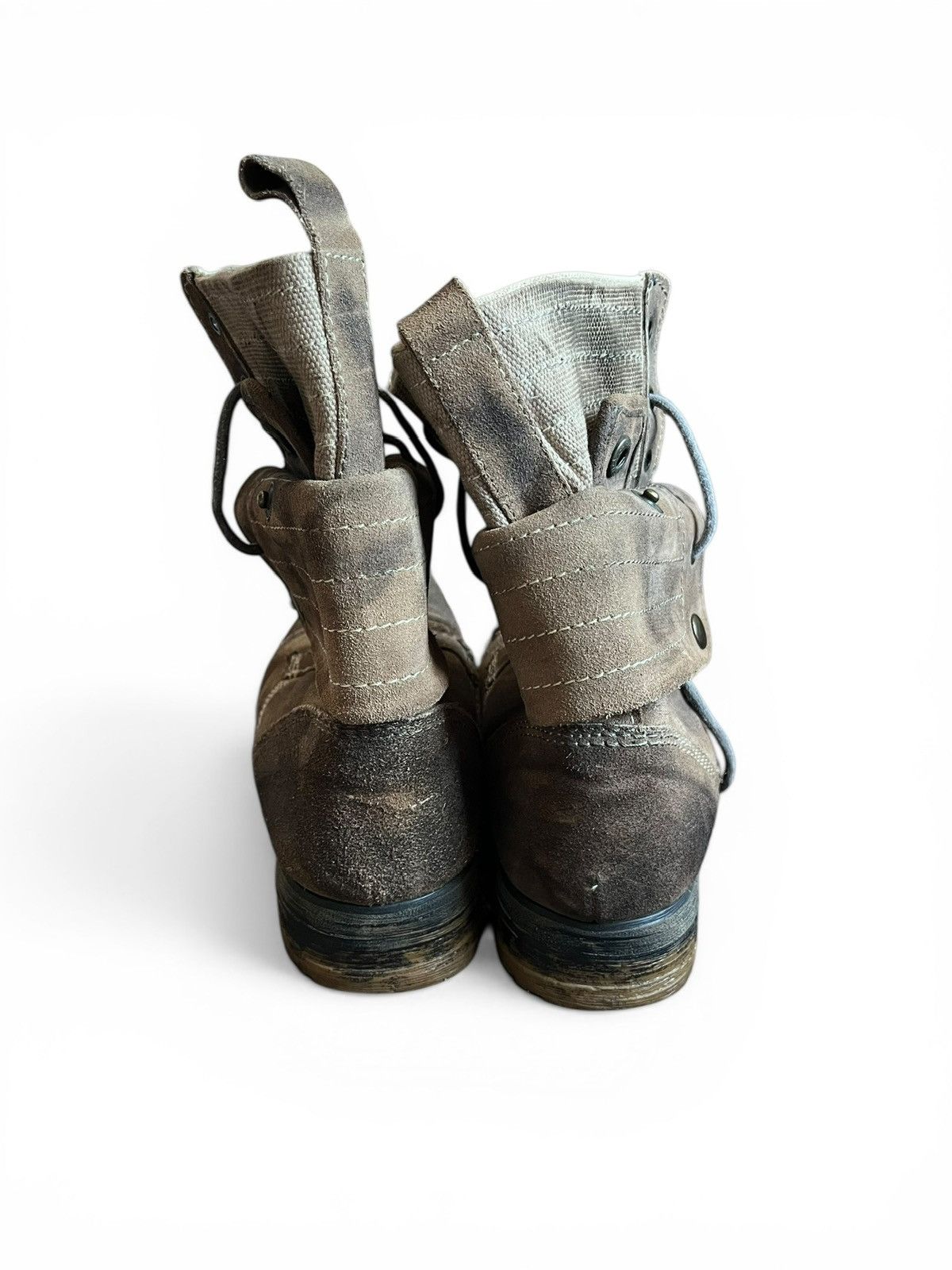 Bed Stu Rare Bed|Stu Distressed Archive Leather Strap Boots 11 as98 Size US 11 / EU 44 - 4 Thumbnail