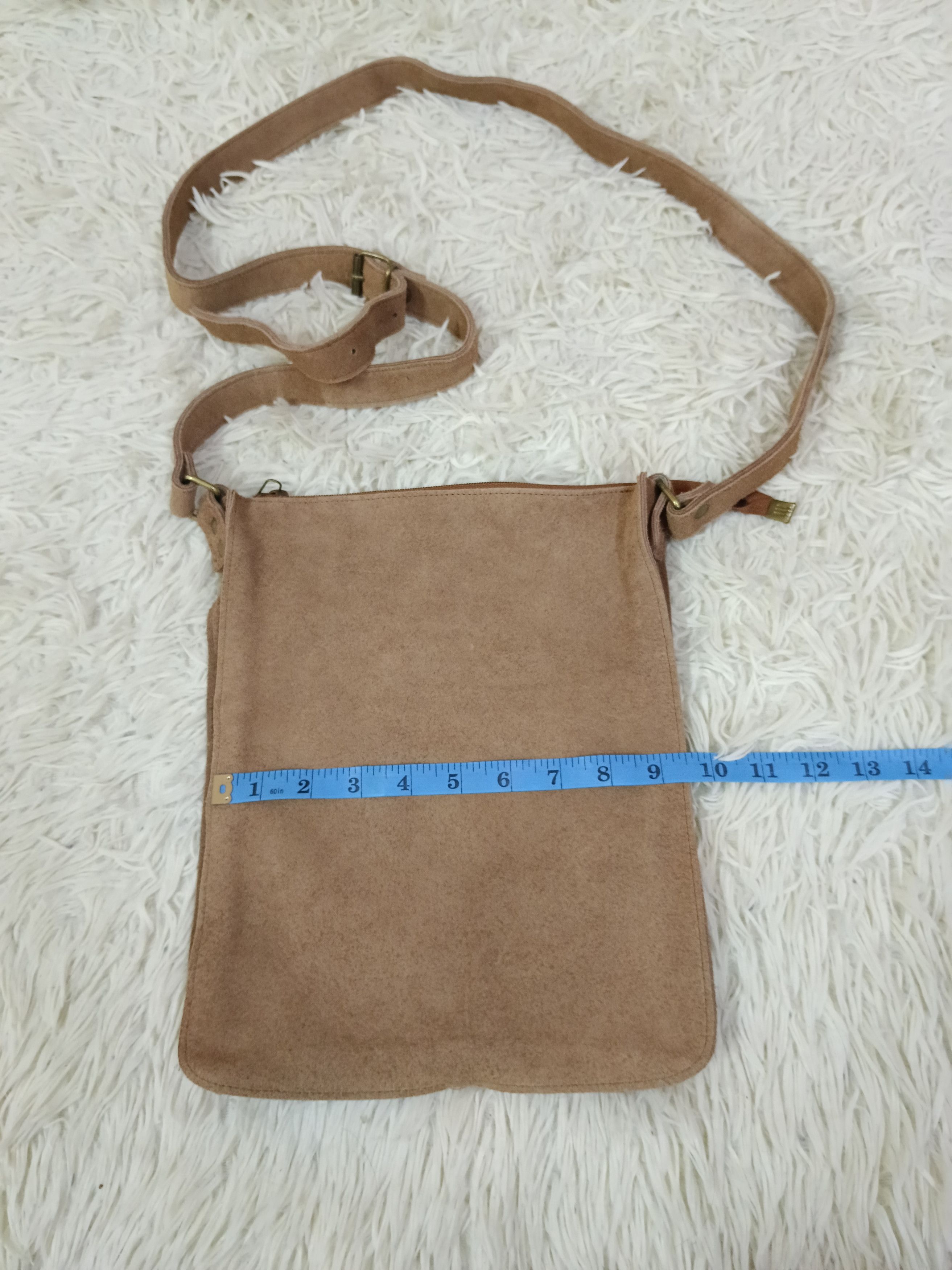 Leather SHIN&COMPANY SUEDE LEATHER CROSSBODY Size ONE SIZE - 2 Thumbnail