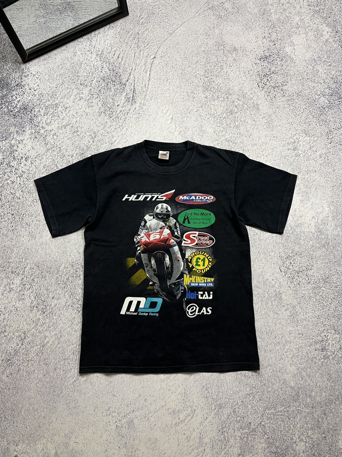 Vintage Vintage MD Racing TT Michael Dunlop Motorcycle T shirt Tee Size US S / EU 44-46 / 1 - 1 Thumbnail