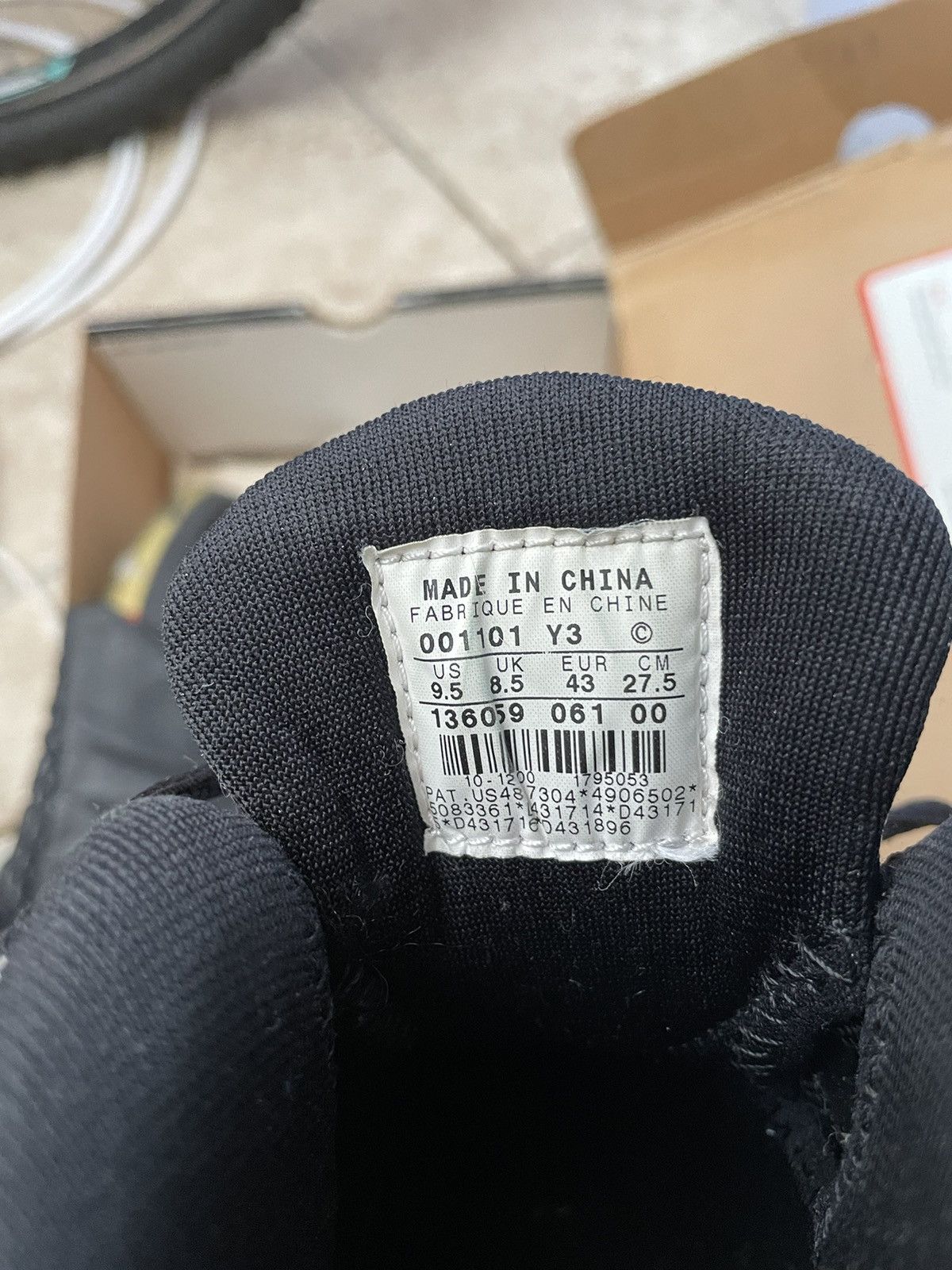 Jordan 16 XVI 2001 OG 136059-061 SIZE 9.5