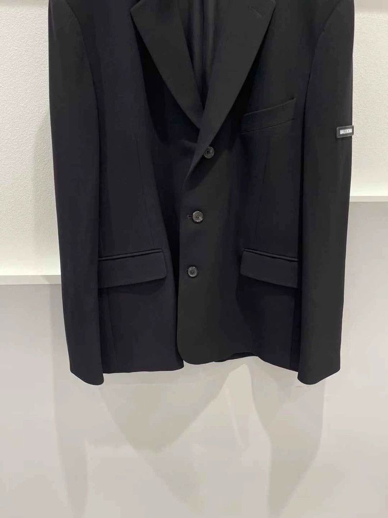 Balenciaga Balenciaga Black Blazing Sleeve Label Suit 2502-Nextarrow Size XS / US 0-2 / IT 36-38 - 4 Thumbnail