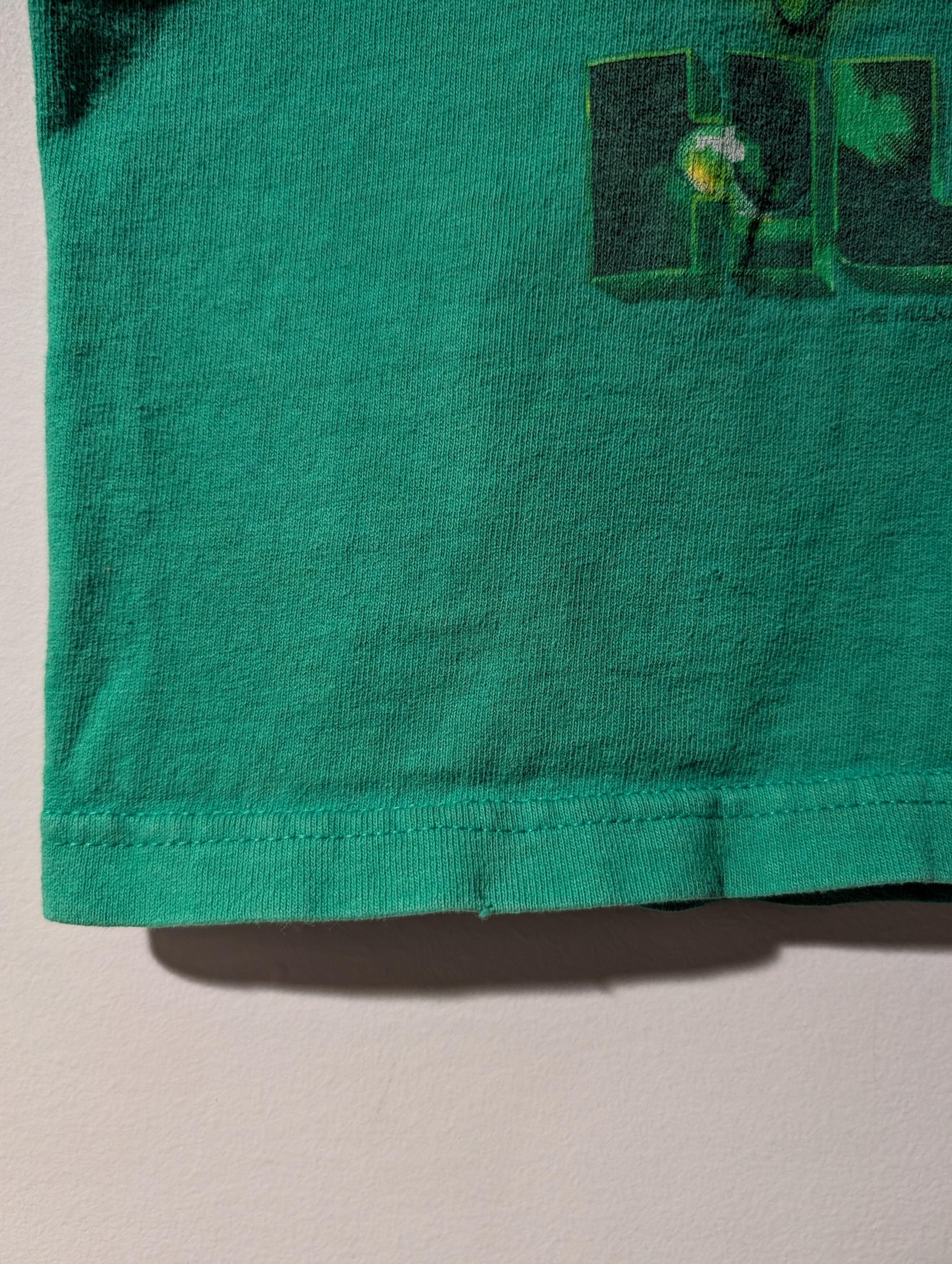 Marvel Comics Vtg Y2K 2003 Marvel Hulk Kids T-Shirt Youth Small Green Size US S / EU 44-46 / 1 - 9 Thumbnail