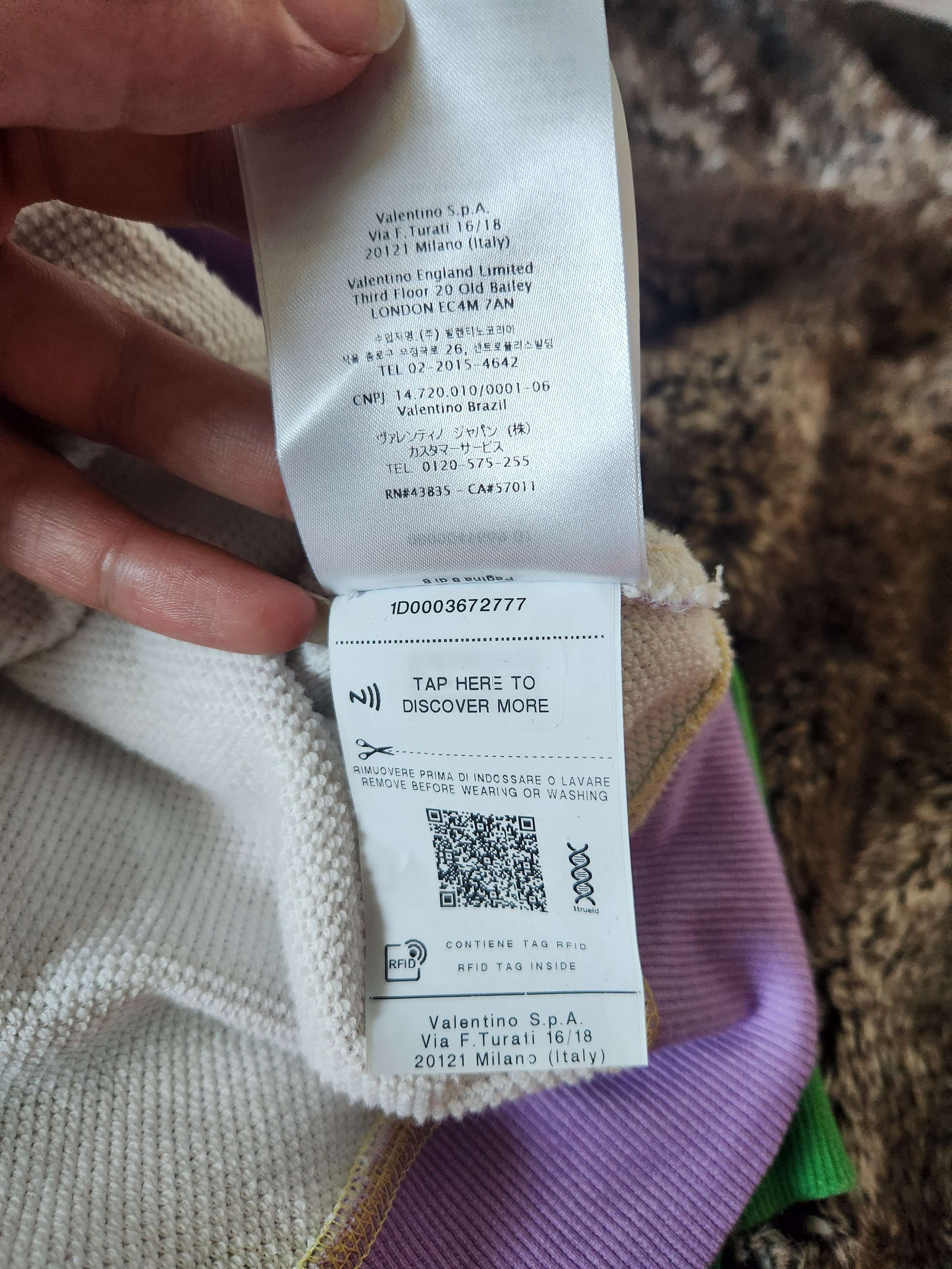 Valentino Valentino Floral Hoodie Size US XL / EU 56 / 4 - 8 Thumbnail