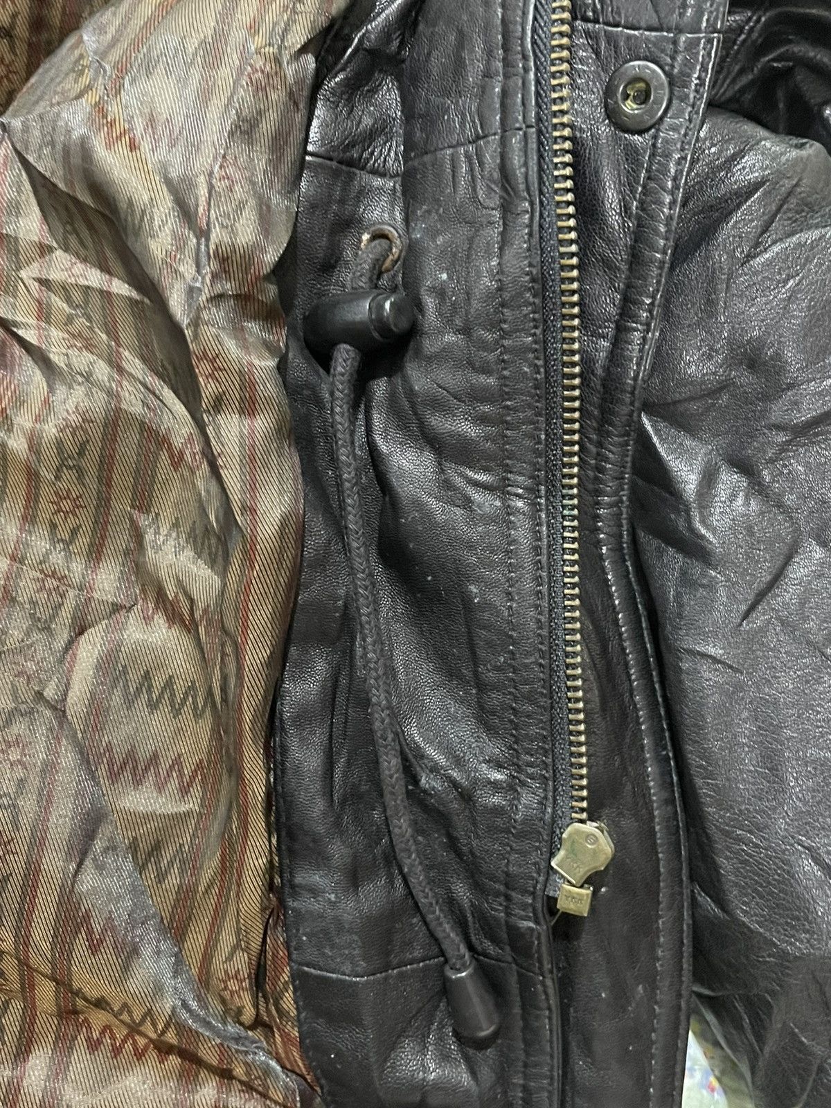 Japanese Brand × The Unbranded Brand Leather Jacket Size US XL / EU 56 / 4 - 10 Thumbnail