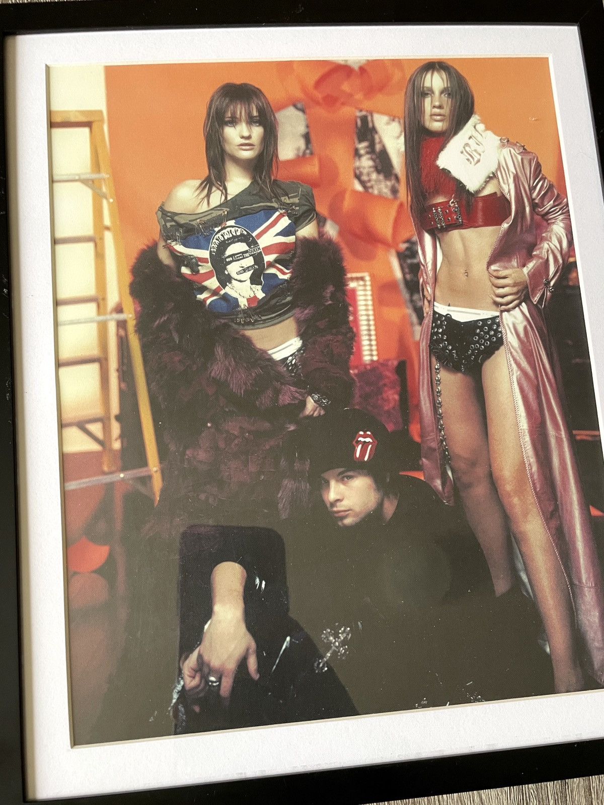 Chrome Hearts × Vintage Chrome Hearts hot girls framed poster 9x11 Size ONE SIZE - 2 Thumbnail