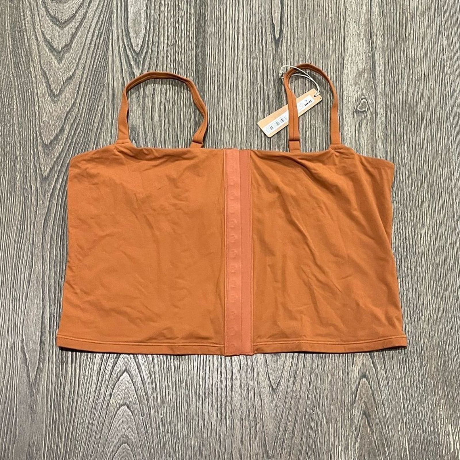 SKIMS NWT Skims Fits Everybody Adaptive Camisole Tank Bronze 2X Size XXL / US 16-18 / IT 52-54 - 1 Thumbnail