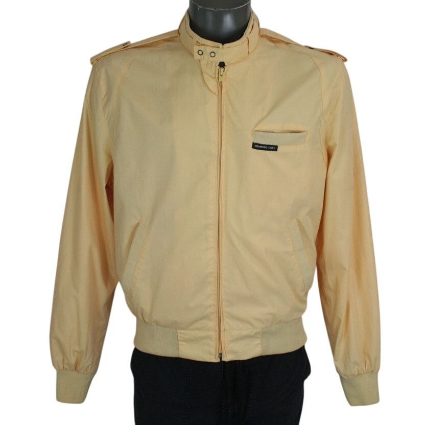 Retailer Vintage Members Only Yellow Jacket