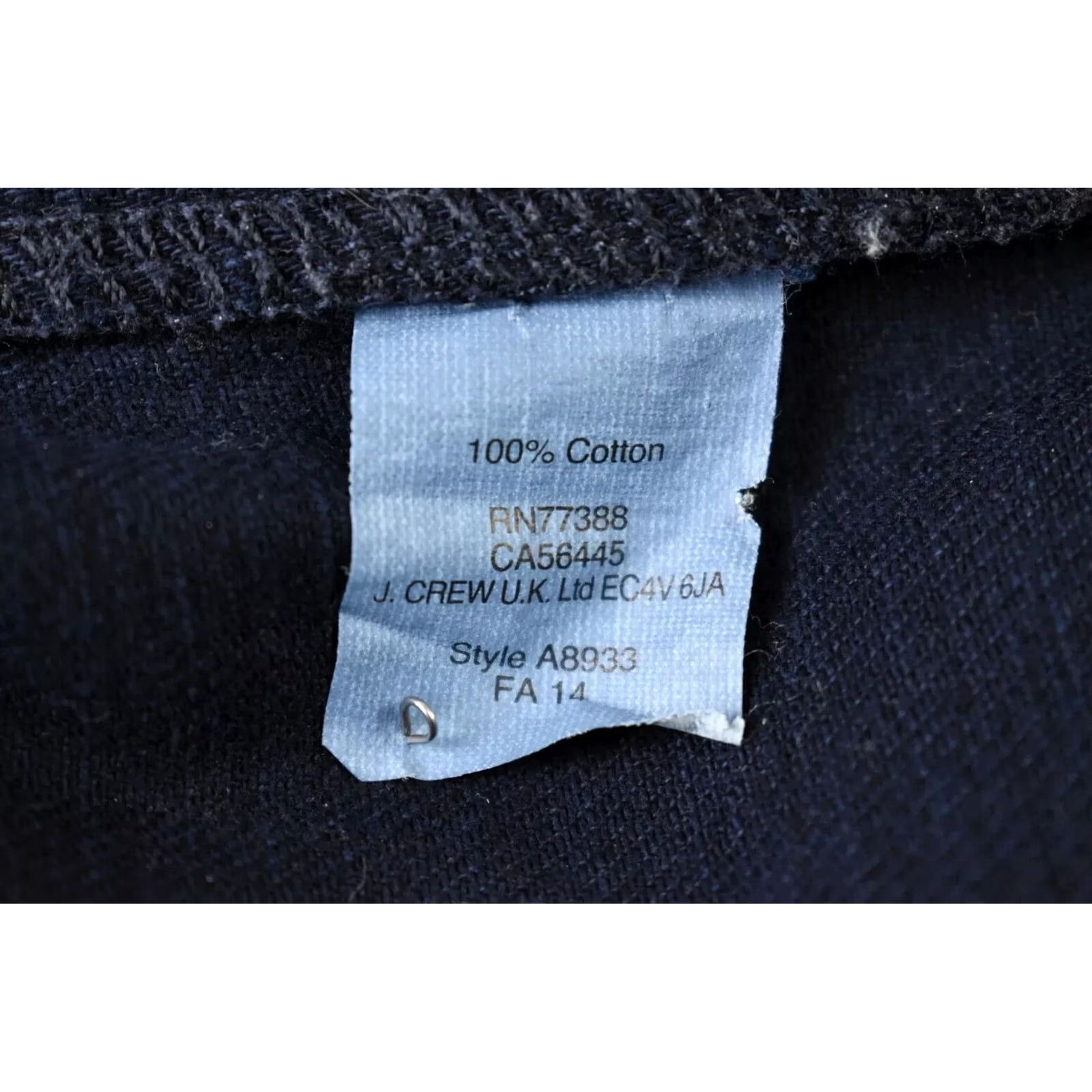 J.Crew J. CREW The Sutton Jeans Men W32/L32 Straight Zip Fly Pockets Logo Denim Blue Size US 32 / EU 48 - 6 Thumbnail