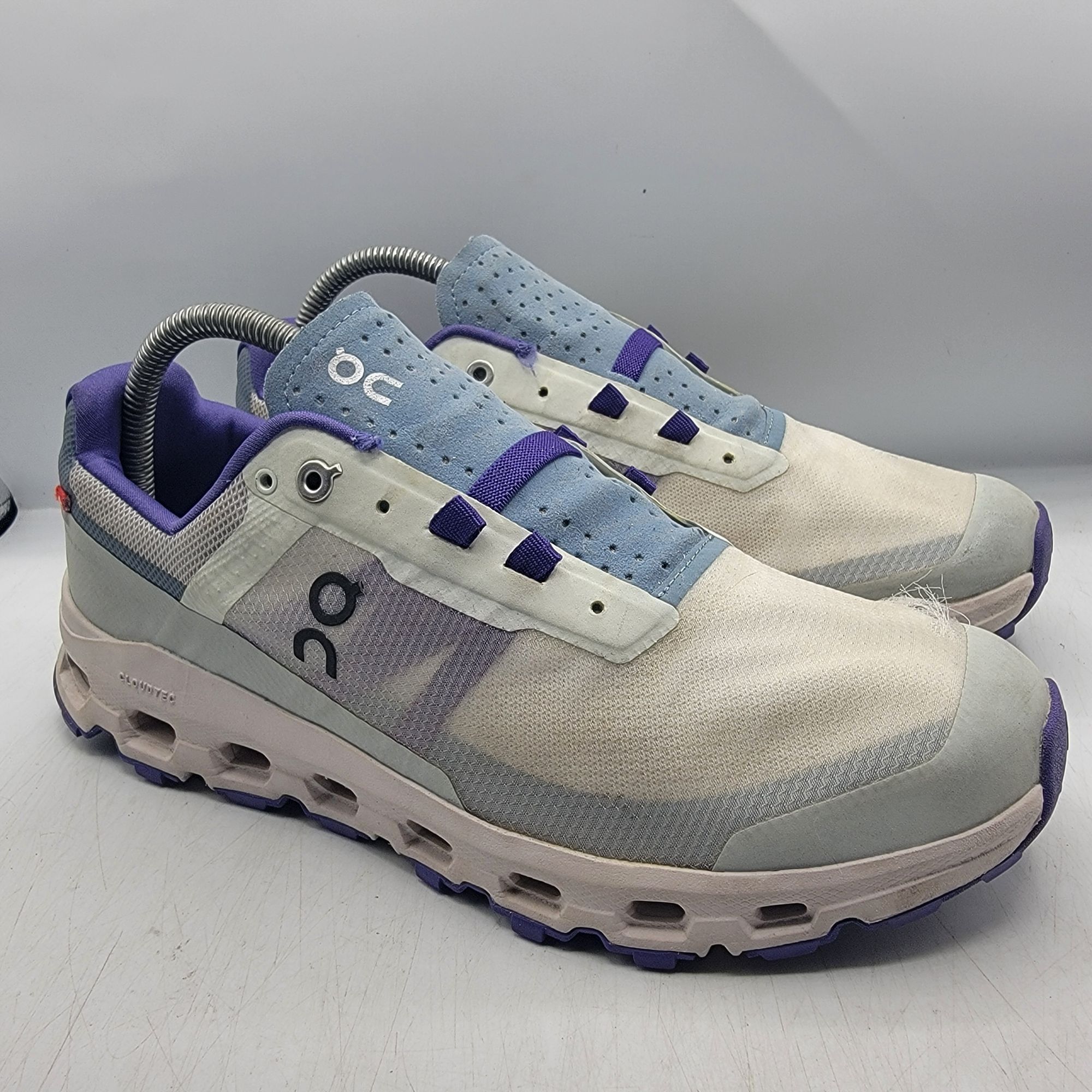 On Cloudvista Womens 9.5 White Purple Athletic Shoes Outdoor