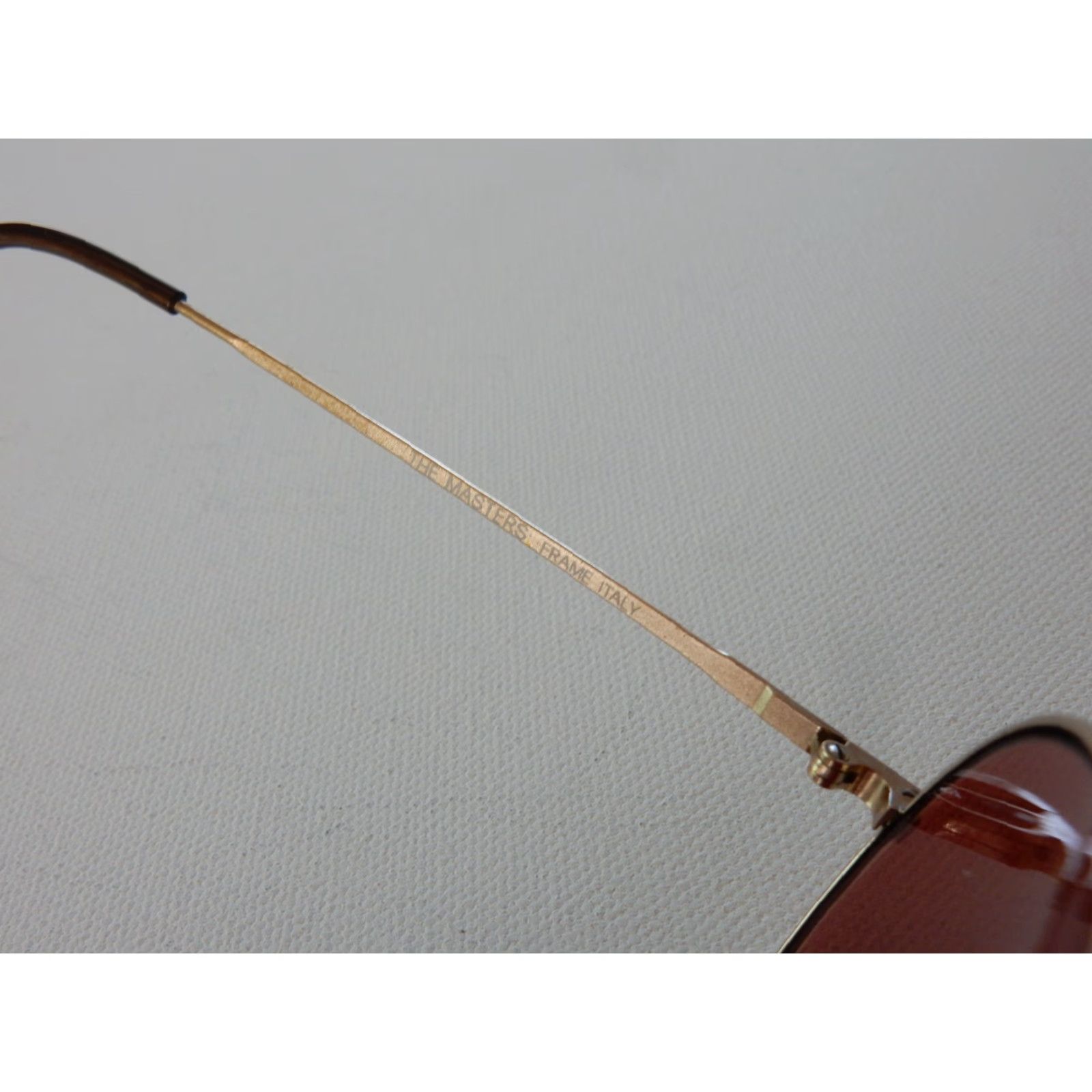 Vintage VINTAGE Jack Nicklaus Aviator Sunglasses Men Adult 79 Gold Black Italy Golf The Masters Size ONE SIZE - 4 Thumbnail