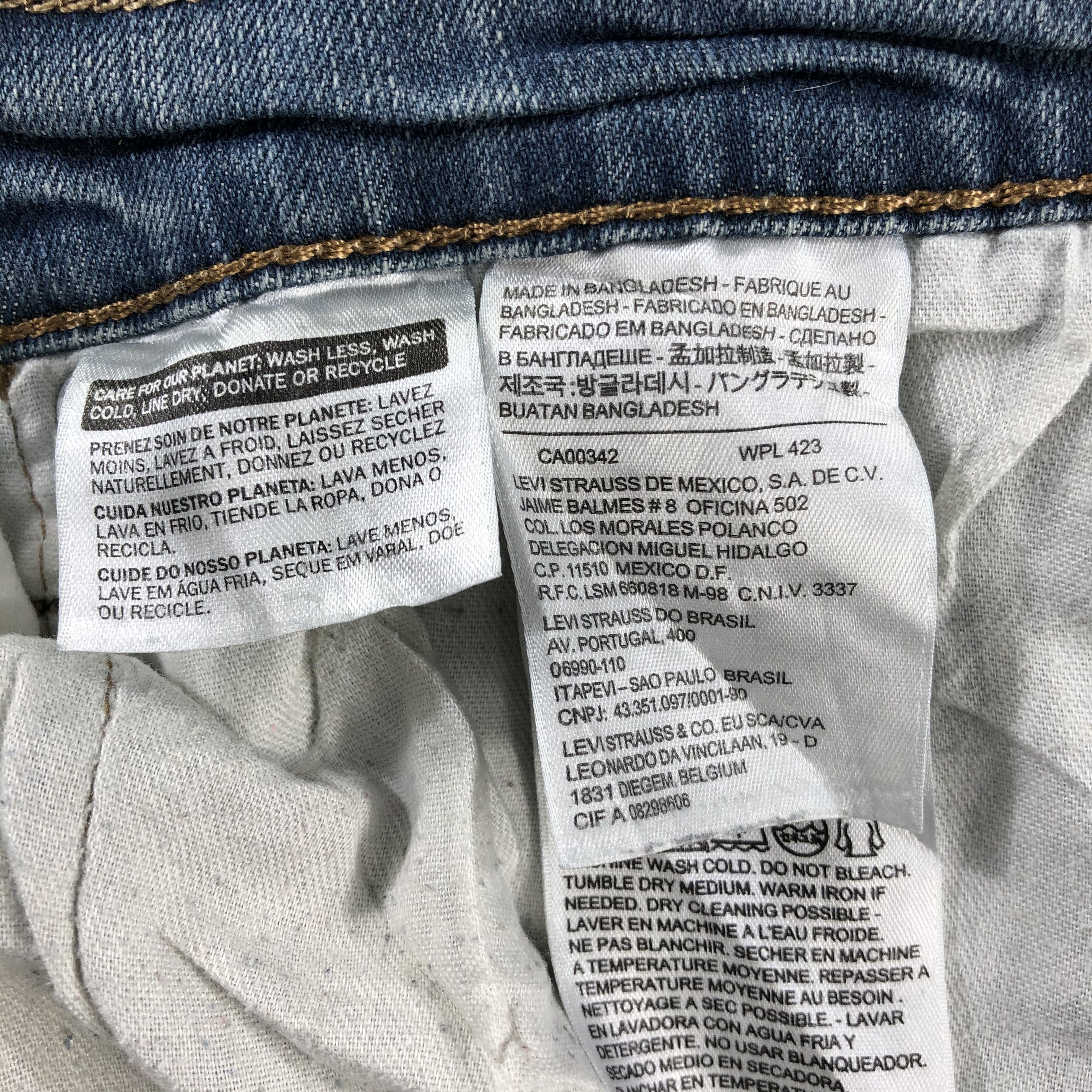 Levi's Vintage Levis 513 Jeans-J2575 Size US 34 / EU 50 - 12 Thumbnail