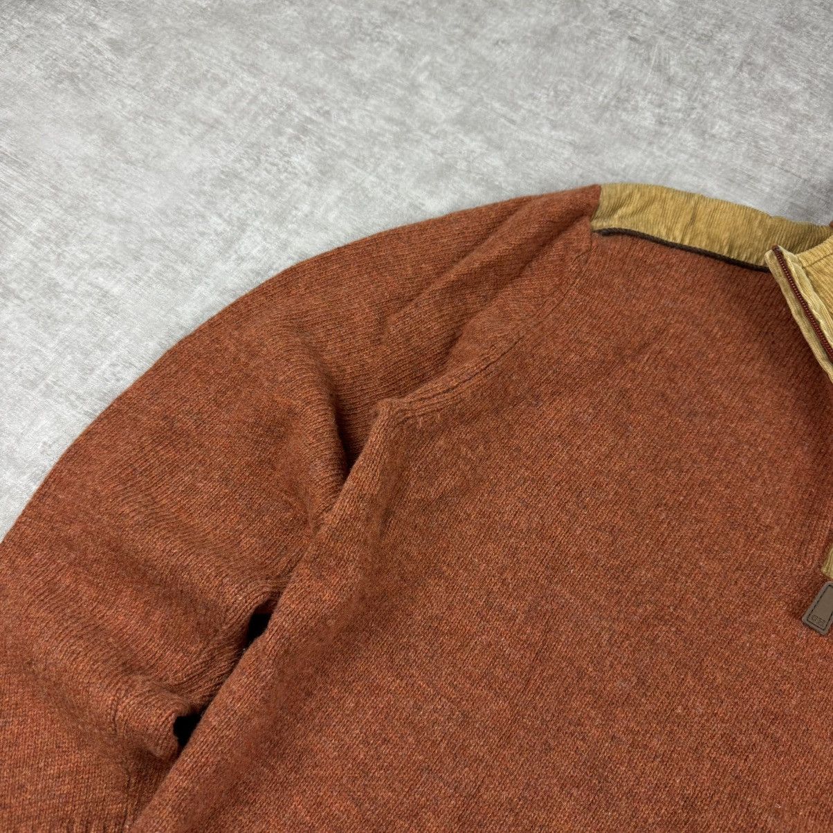 Other Cap Horn Wool 1/4 Zip Sweater Size US L / EU 52-54 / 3 - 3 Thumbnail