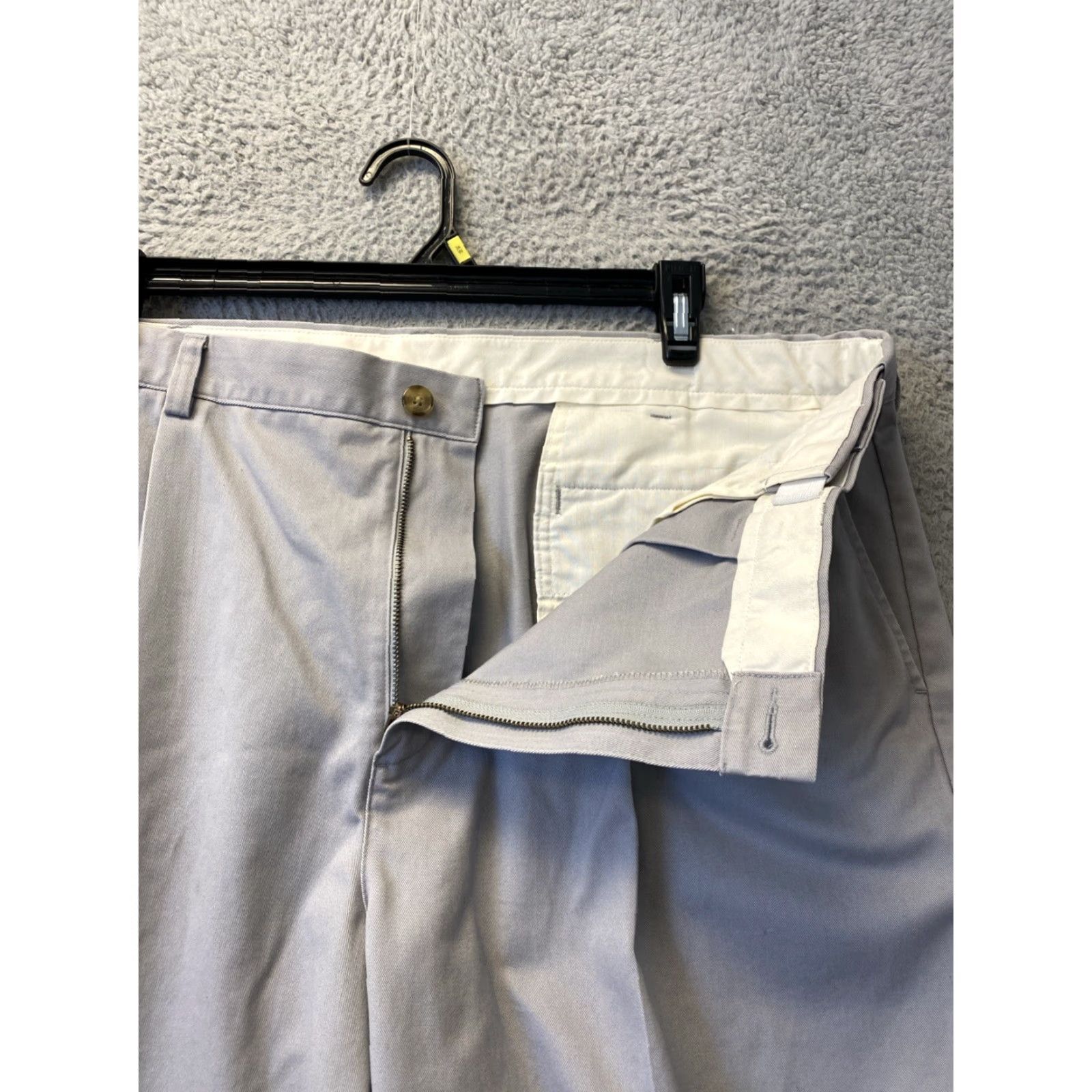 Vintage VINTAGE L.L. Bean Pants Men 42x30 Chino Cotton Flat Front Casual Workwear Fall Winter Size US 42 / EU 58 - 7 Thumbnail