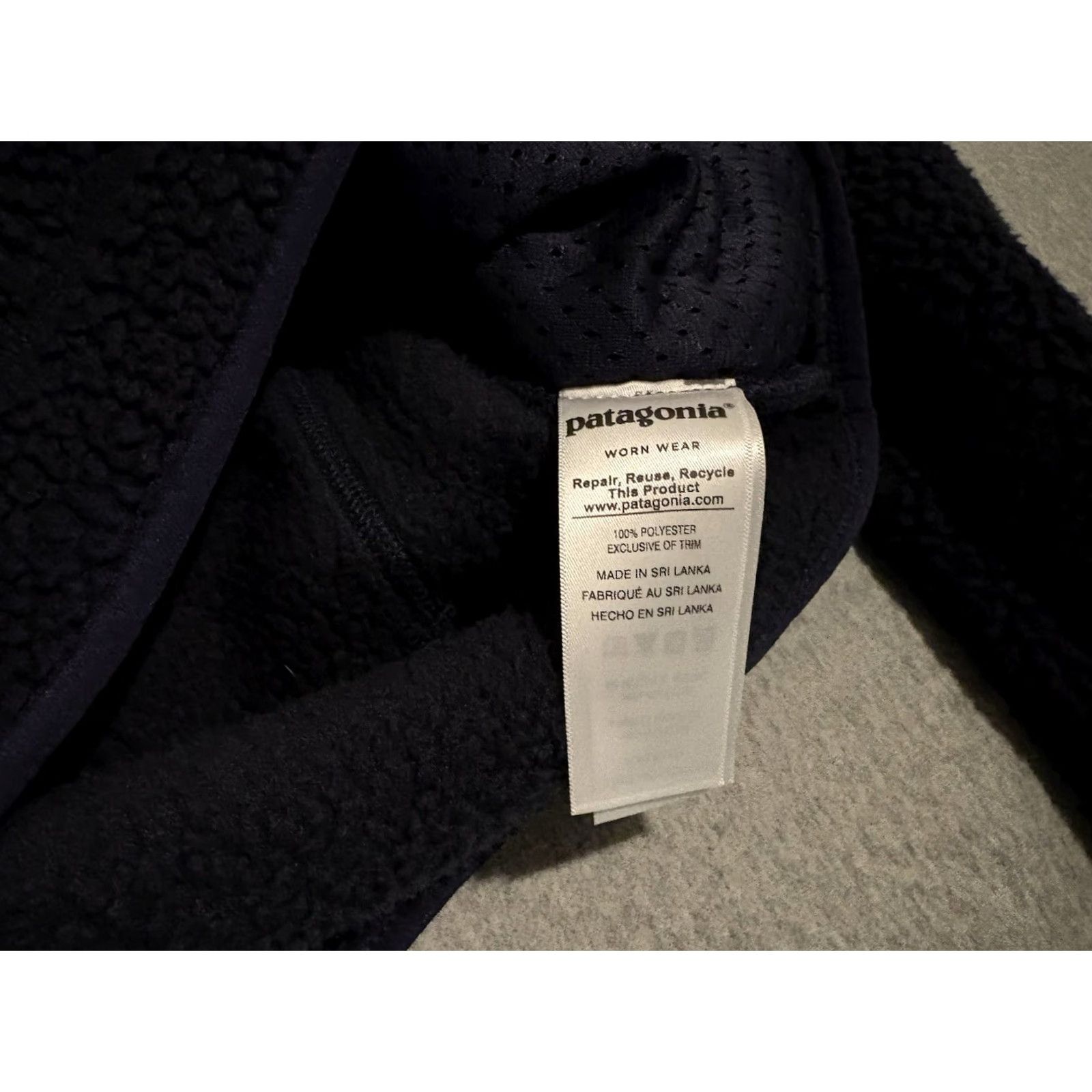 Patagonia Patagonia Jacket Fleece Sherpa Full Zip Blue Small Unisex Adults Winter 90s Retro Size US S / EU 44-46 / 1 - 4 Thumbnail