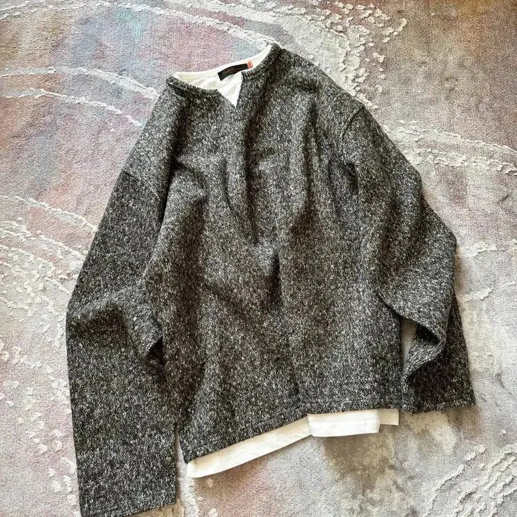 Undercover Sz 4 Undercover Fake Two-layers Knitwear Sweater Size US XL / EU 56 / 4 - 1 Thumbnail