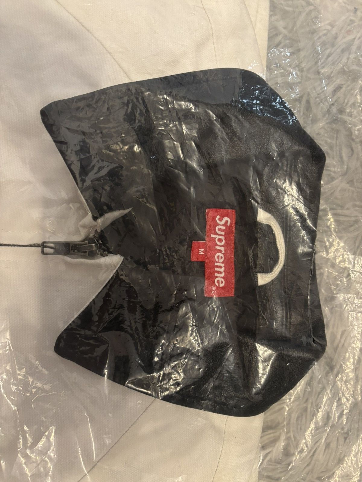 Supreme Supreme white leather collar work jacket FW20 Size US M / EU 48-50 / 2 - 3 Thumbnail