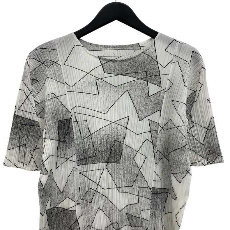 Issey Miyake Issey Miyake size:3 Grey geometric dress Size S / US 4 / IT 40 - 3 Thumbnail