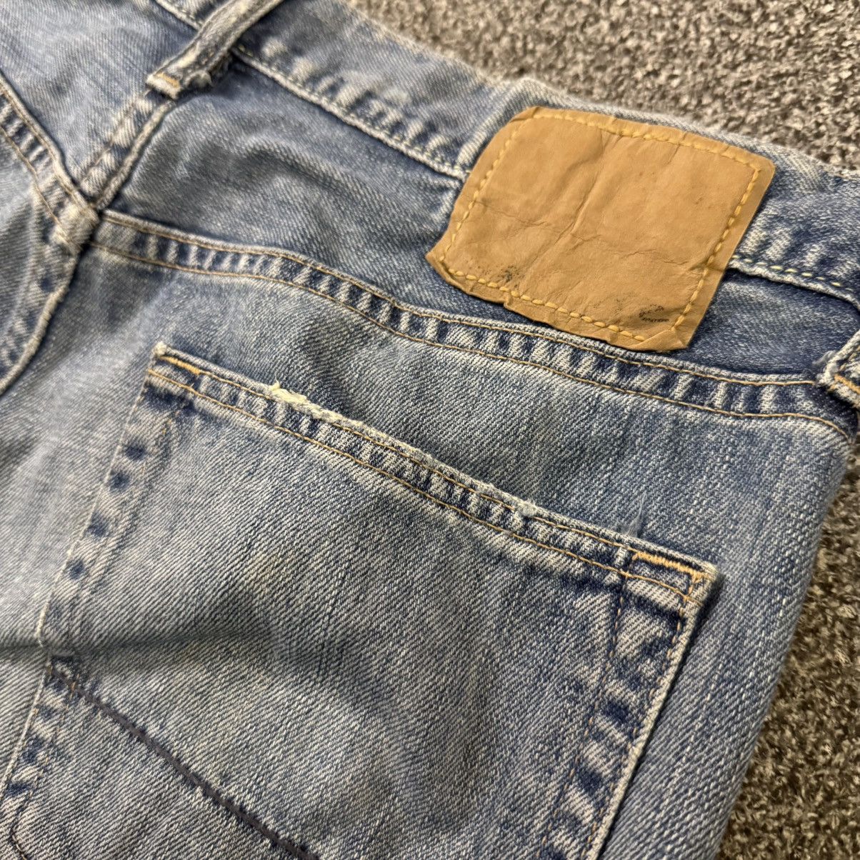 Abercrombie & Fitch 90s Boot Baggy Light Wash Denim W32 L32 Size US 32 / EU 48 - 9 Thumbnail