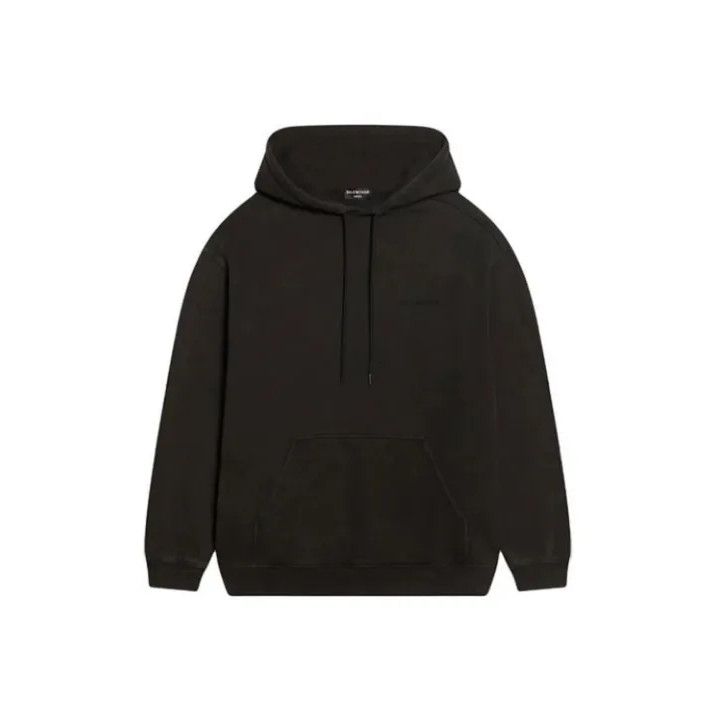 Balenciaga Balenciaga FW21 Logo Embroidered Hoodie for Men Size US XS / EU 42 / 0 - 1 Thumbnail