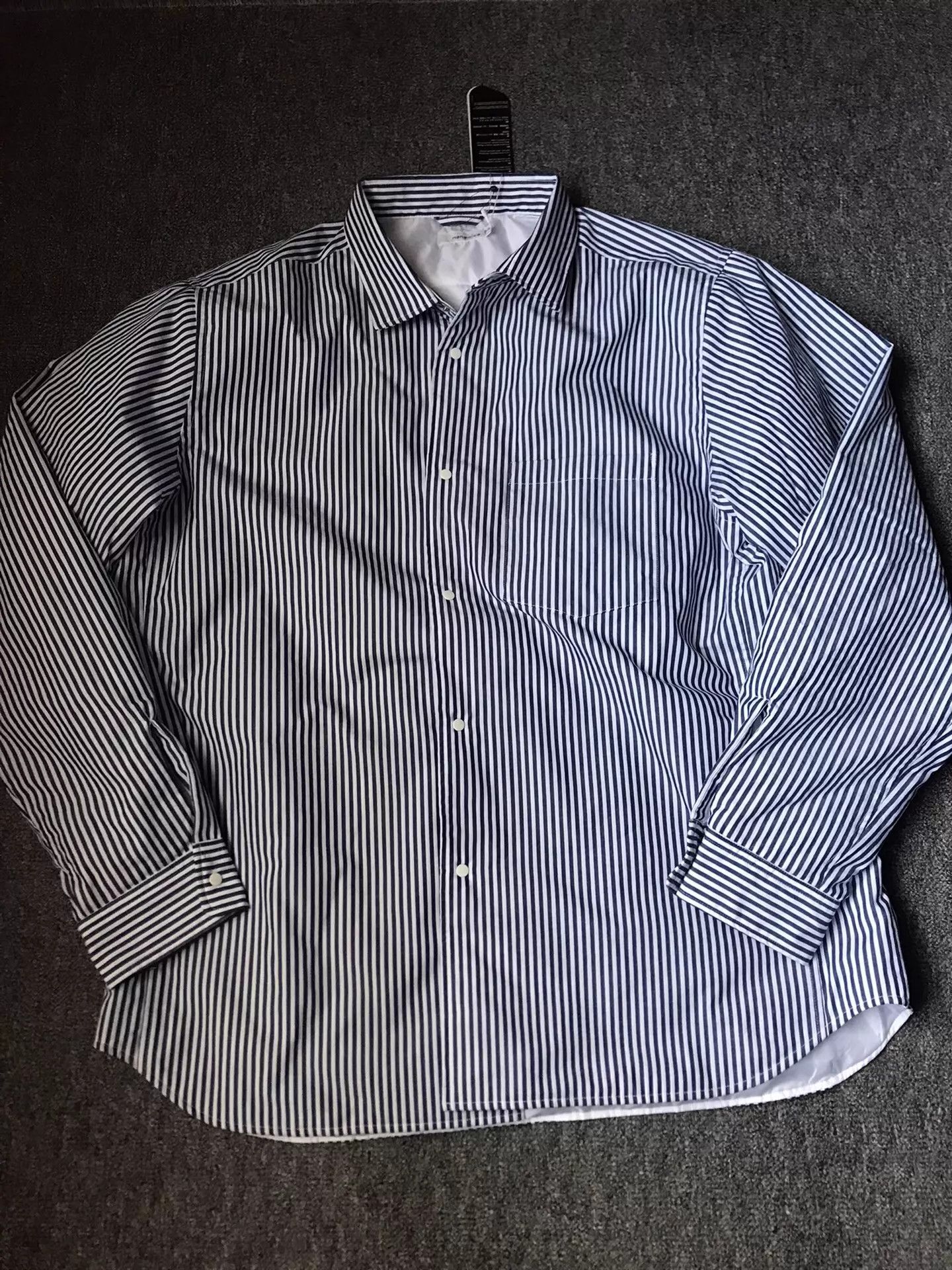 Nanamica Nanamica Shirt-style Oversized Striped PrimaLoft Jacket XL Size US XL / EU 56 / 4 - 2 Thumbnail
