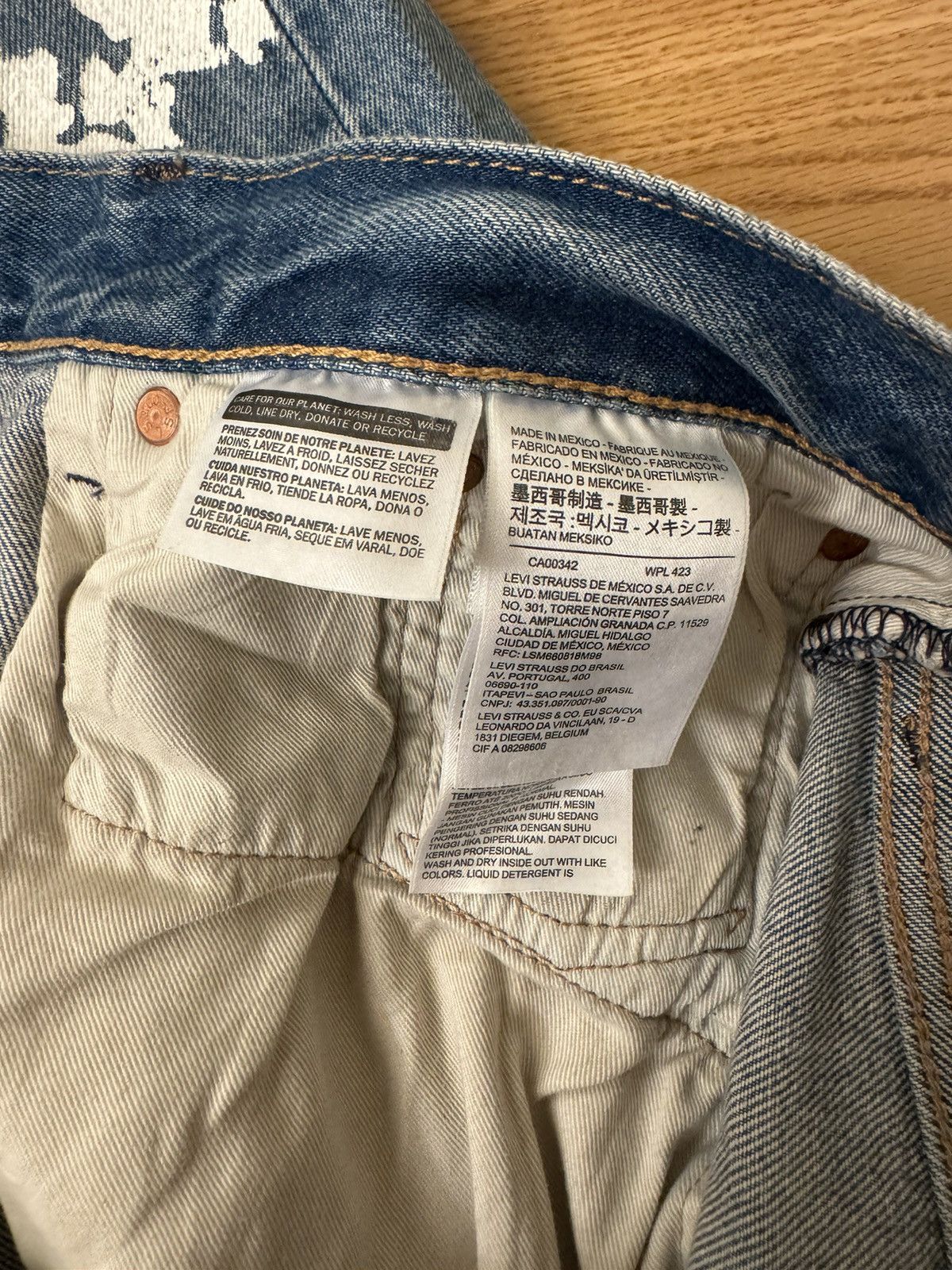 DENIM TEARS Denim Tears Cotton Wreath 501 Levi’s Jeans Size US 38 / EU 54 - 4 Thumbnail