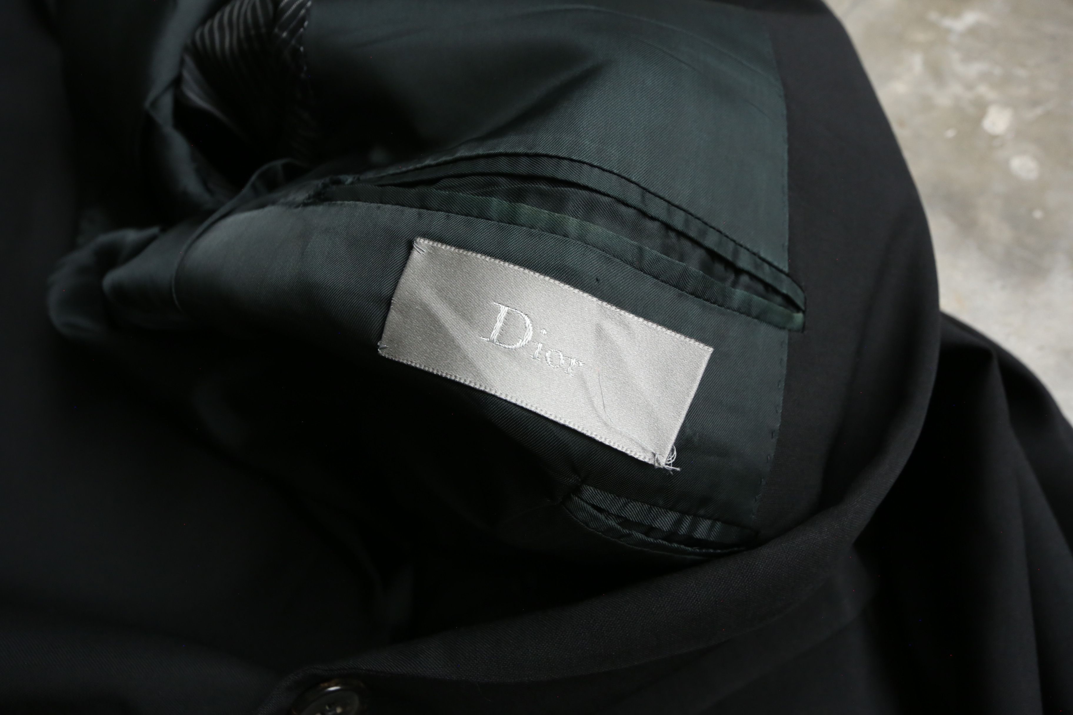 Dior Dior - Hedi Slimane - S/S 05 - Peak-Lapel 2B Blazer Size 52S - 5 Thumbnail