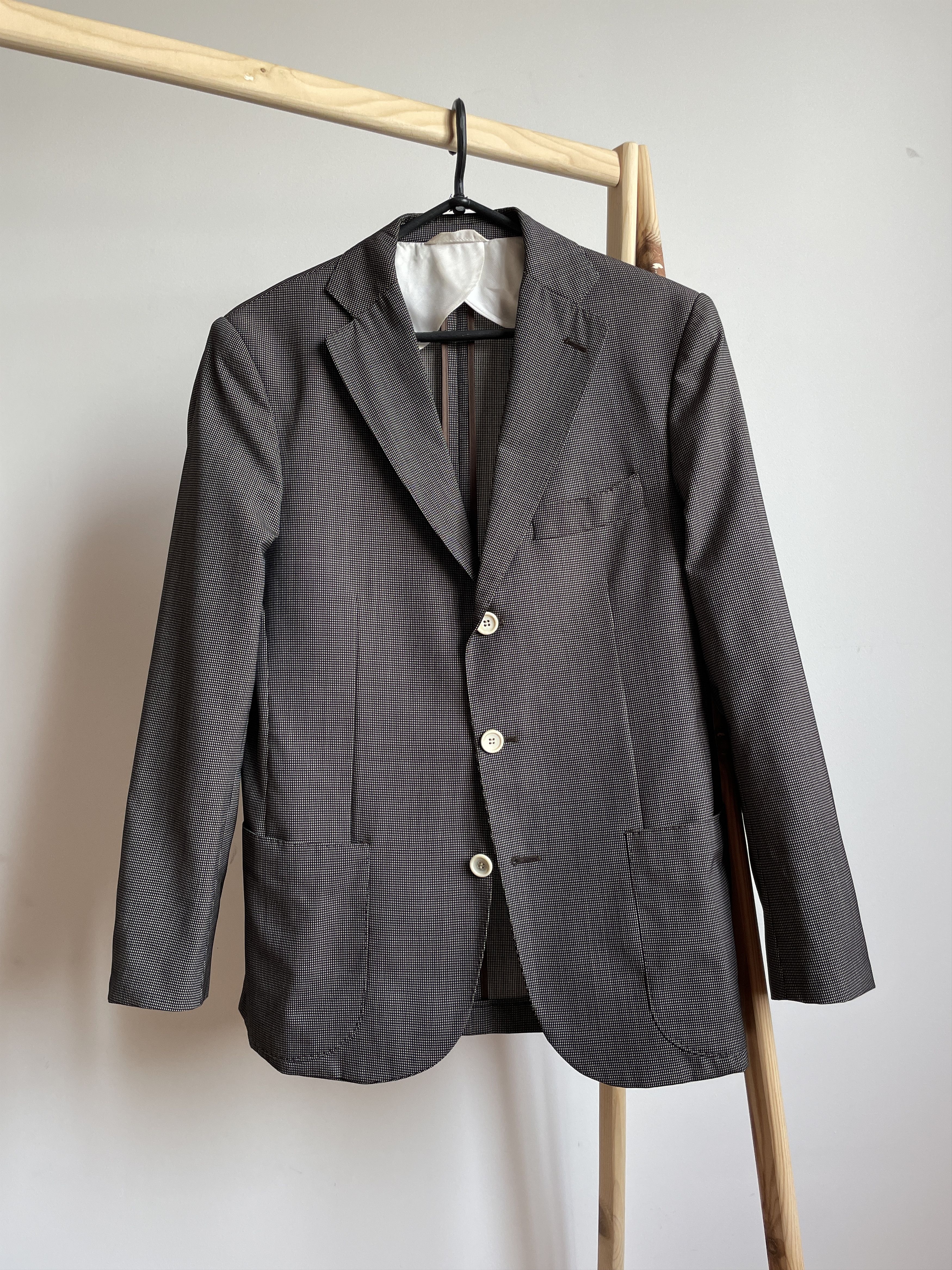 Boggi Boggi Milano Unlined Wool Blazer Size EUR 46 Size 36R - 1 Thumbnail