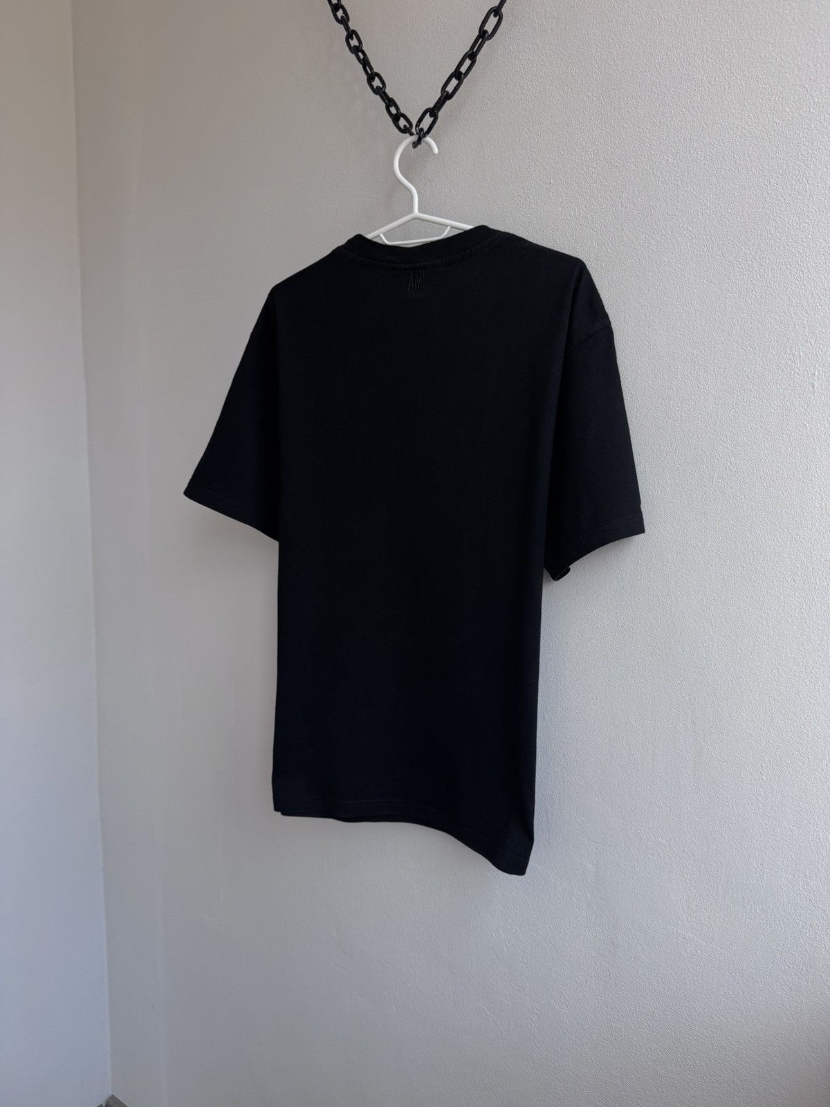 AMI AMI Paris Alexandre Mattiussi T shirt Tee Black Cotton Size US XL / EU 56 / 4 - 12 Thumbnail