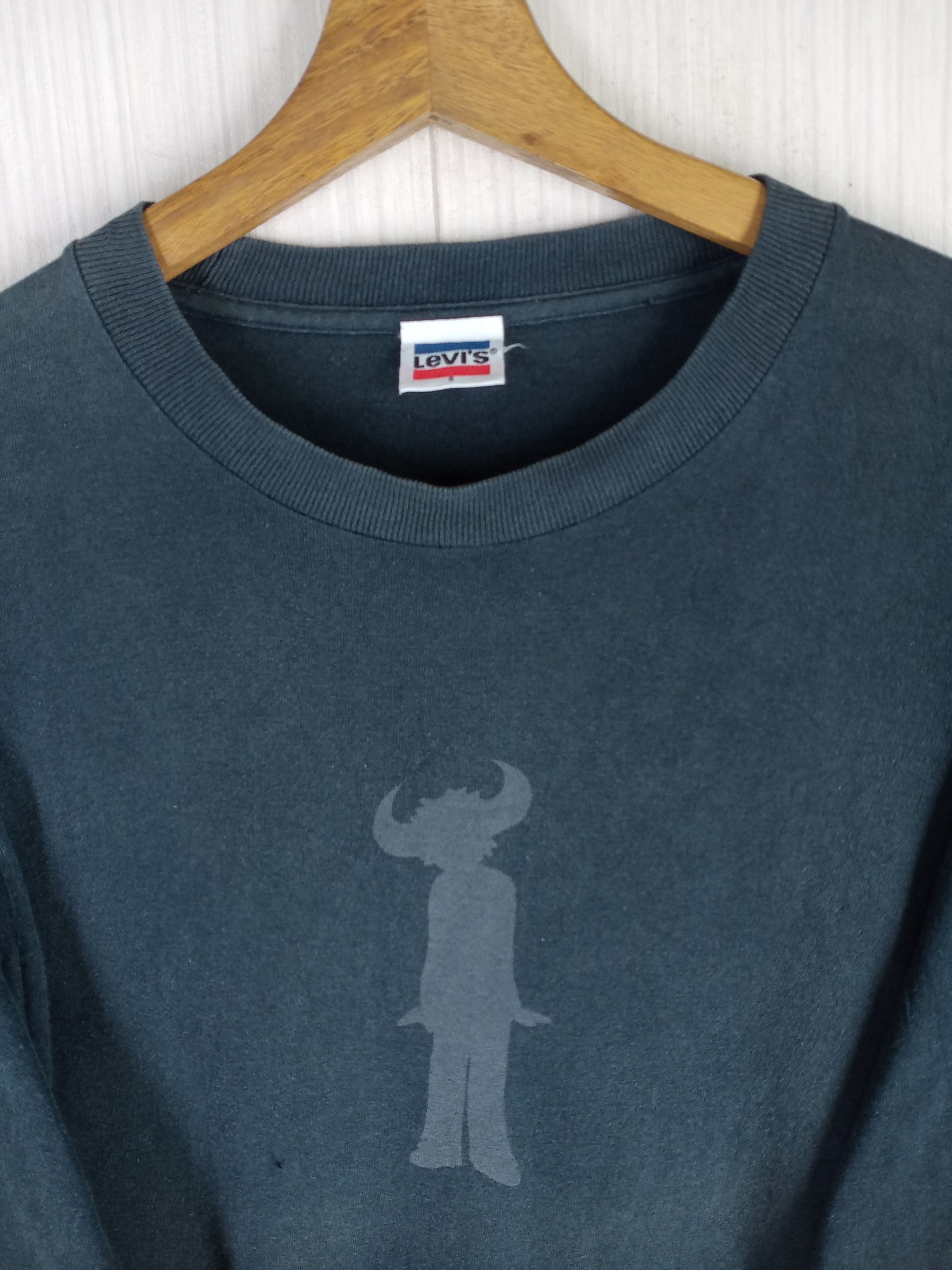 Band Tees Rare Vintage 90s Jamiroquai Band Levi's Long Sleeve Tshirt Size US S / EU 44-46 / 1 - 2 Thumbnail