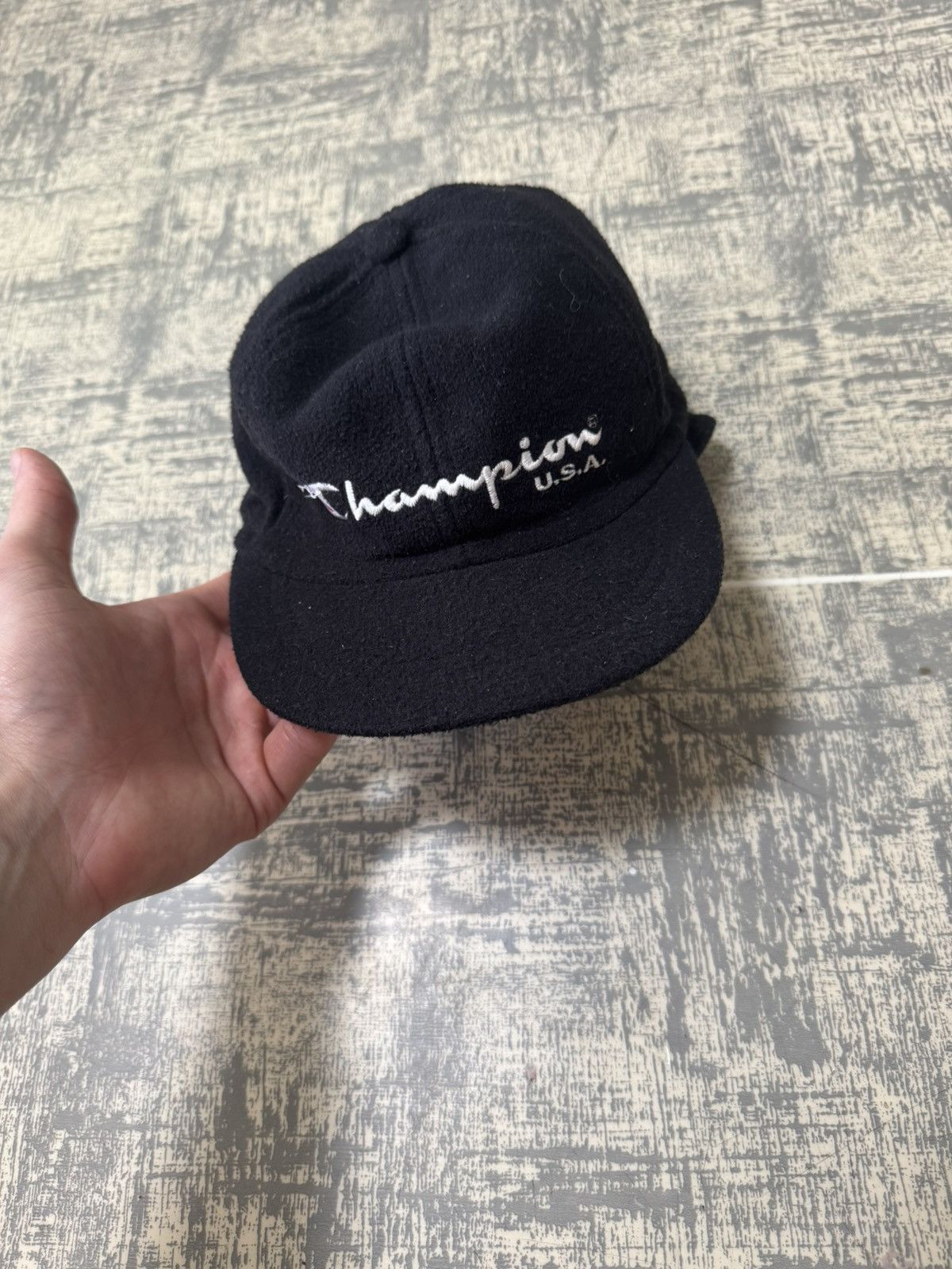 Champion × Vintage Cap fleece Champion USA Size 32 - 2 Thumbnail