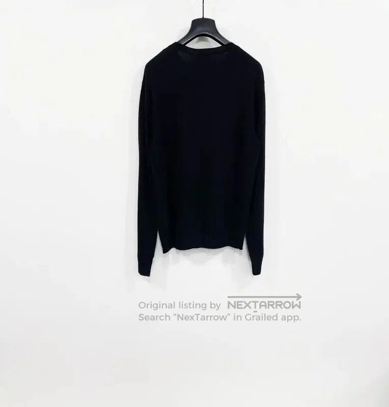 Valentino Valentino Black Wool Men's Pullover Sweater . Size US M / EU 48-50 / 2 - 2 Thumbnail