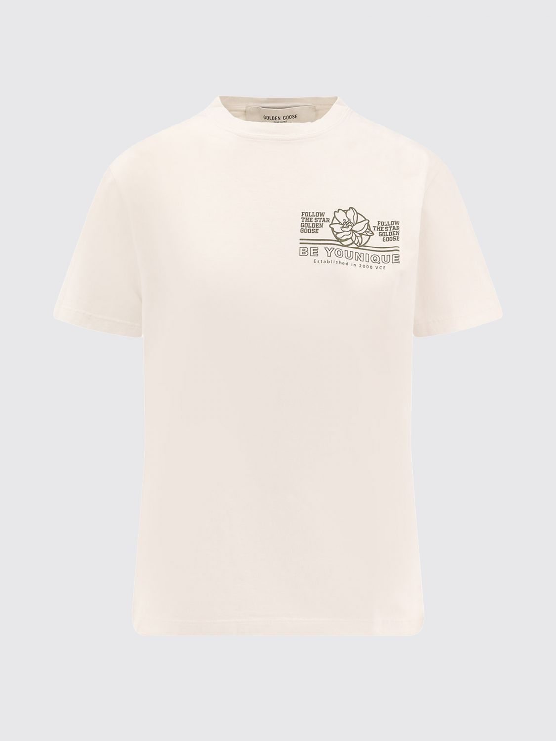 Golden Goose Golden Goose T-Shirt Woman Grey Size M / US 6-8 / IT 42-44 - 1 Thumbnail