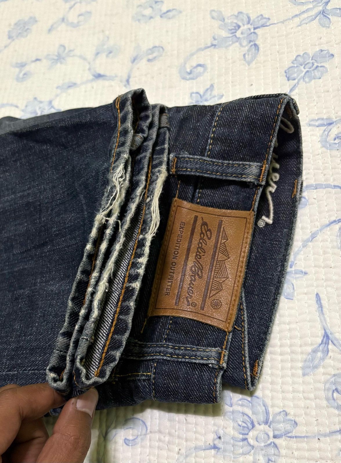 Eddie Bauer Eddie Bauer Distressed Denim Pants Size US 31 - 14 Thumbnail