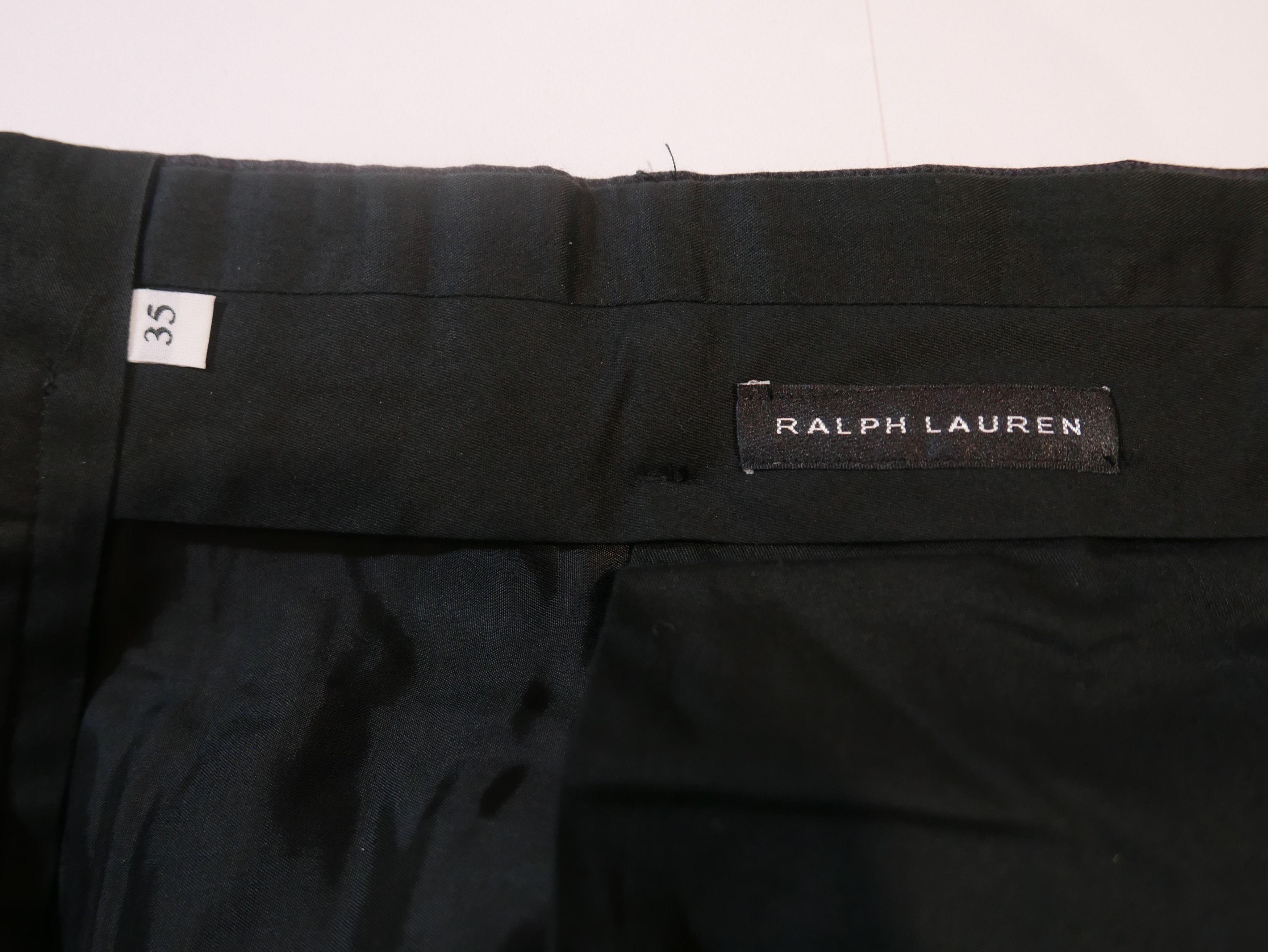 Ralph Lauren Black Label Ralph Lauren Black Label Suit Pants Wool Italy 35 Size 44R - 3 Thumbnail
