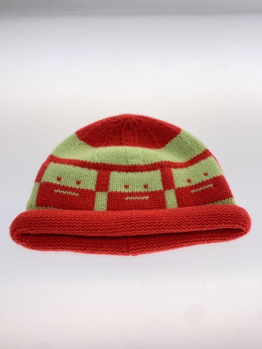 Acne Studios Smiley Logo Wool Knit Beanie Size ONE SIZE - 2 Thumbnail