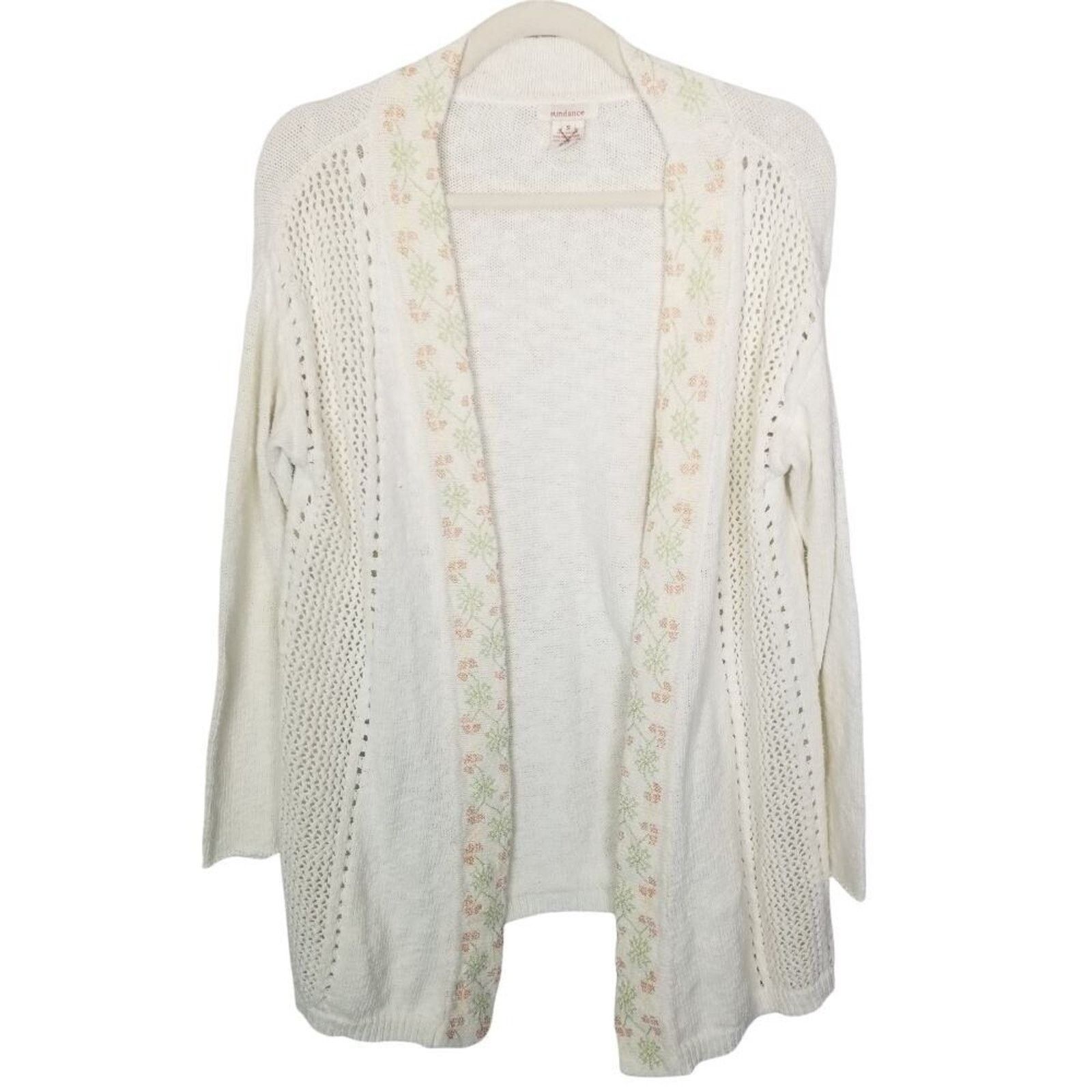 Sundry Sundance Wool Sweater Cardigan Cottagecore Boho Romantic S Size S / US 4 / IT 40 - 1 Thumbnail