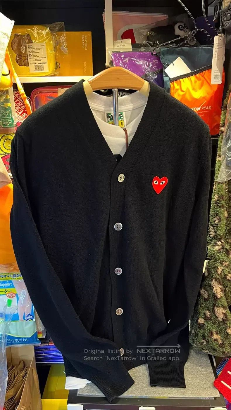 Comme des Garcons Comme Des Garcons Black cardigan Size S / US 4 / IT 40 - 1 Thumbnail