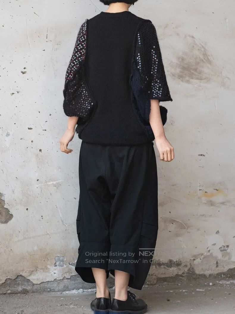 Junya Watanabe Junya Watanabe Fun patchwork knitted sweater Size S / US 4 / IT 40 - 3 Thumbnail