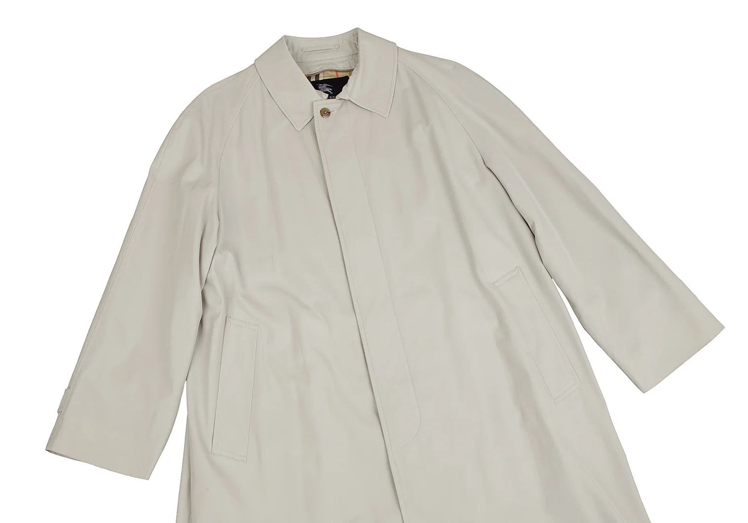 Burberry Beige Stand Collar Coat in Size M Size US M / EU 48-50 / 2 - 2 Thumbnail