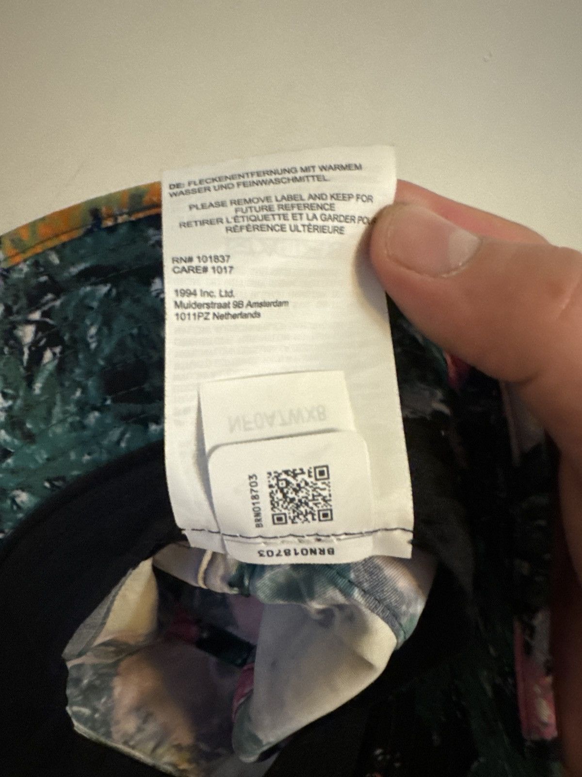 Supreme × The North Face Supreme TheNorthFace Flowers Bucket Hat Size ONE SIZE - 10 Thumbnail