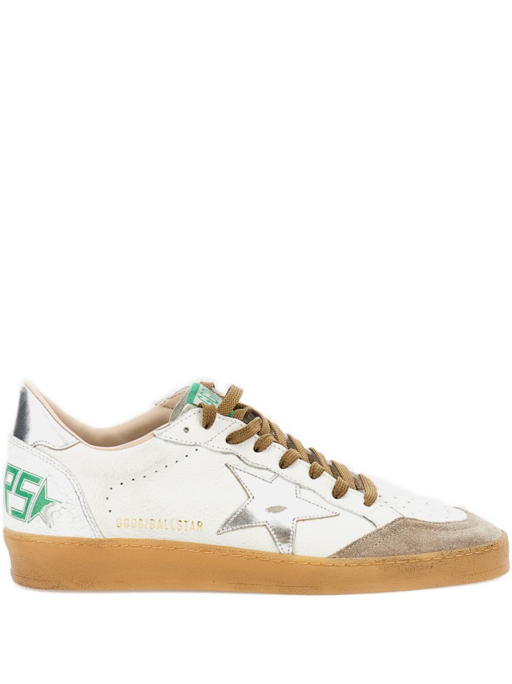 Golden Goose BALL STAR LEATHER SNEAKERS Size US 12 / EU 45 - 1 Thumbnail