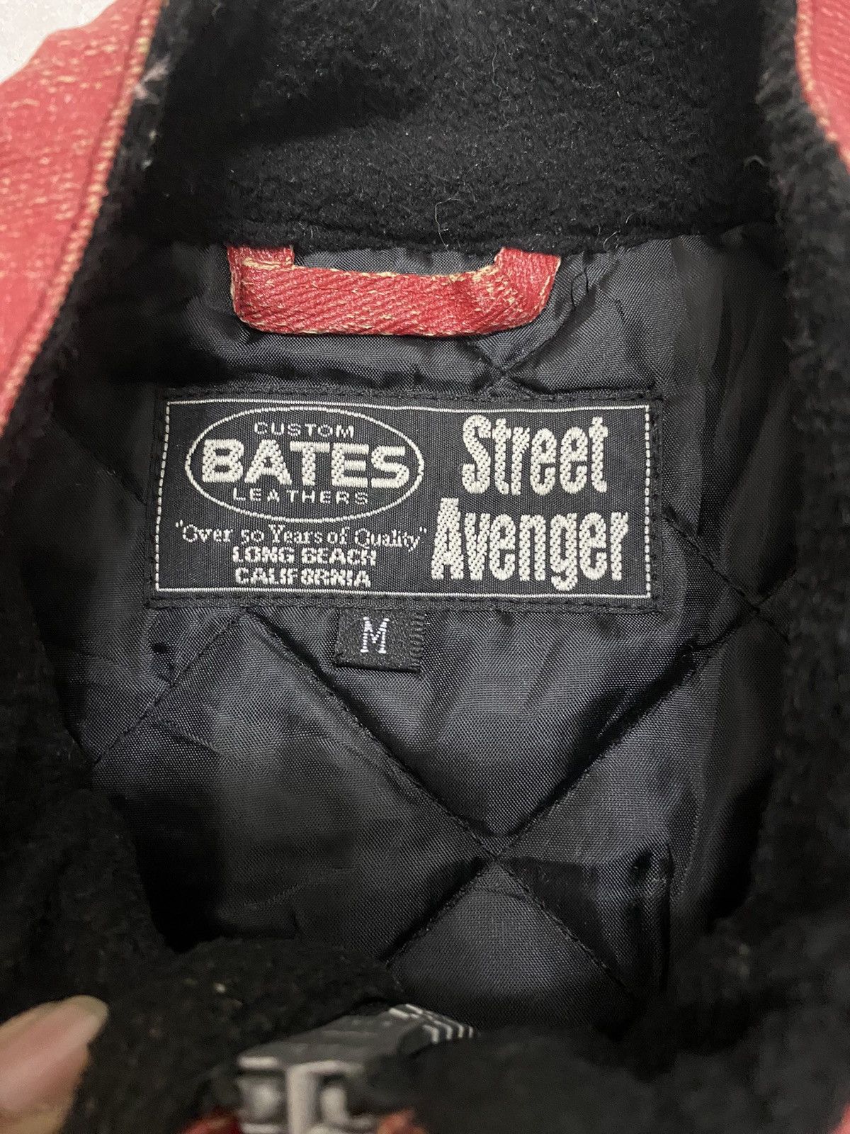 Bates Hats Bates Custom Leather Motorcycle Jacket Size US M / EU 48-50 / 2 - 8 Thumbnail