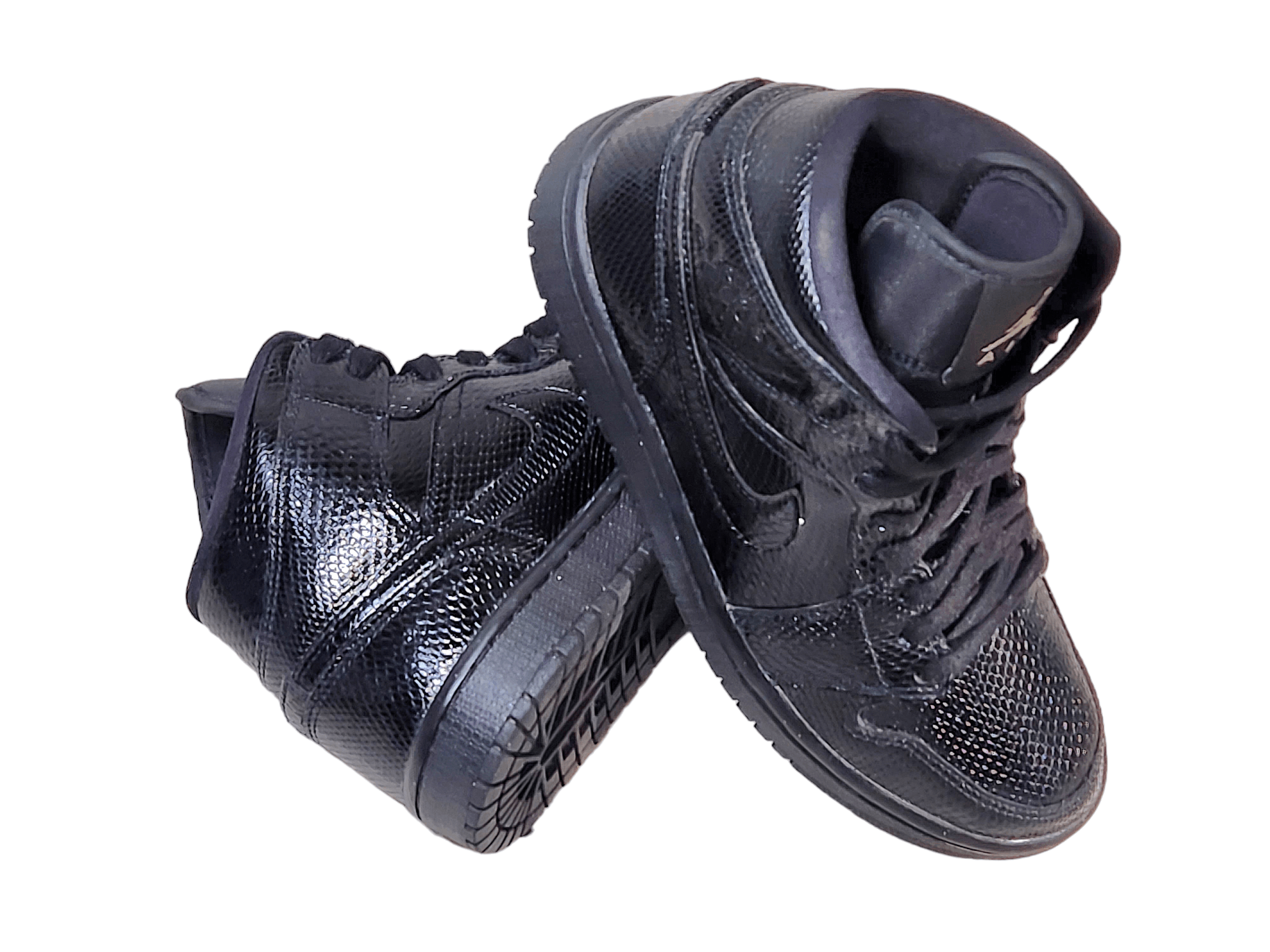 Wmns Air Jordan Mid Black Snakeskin
