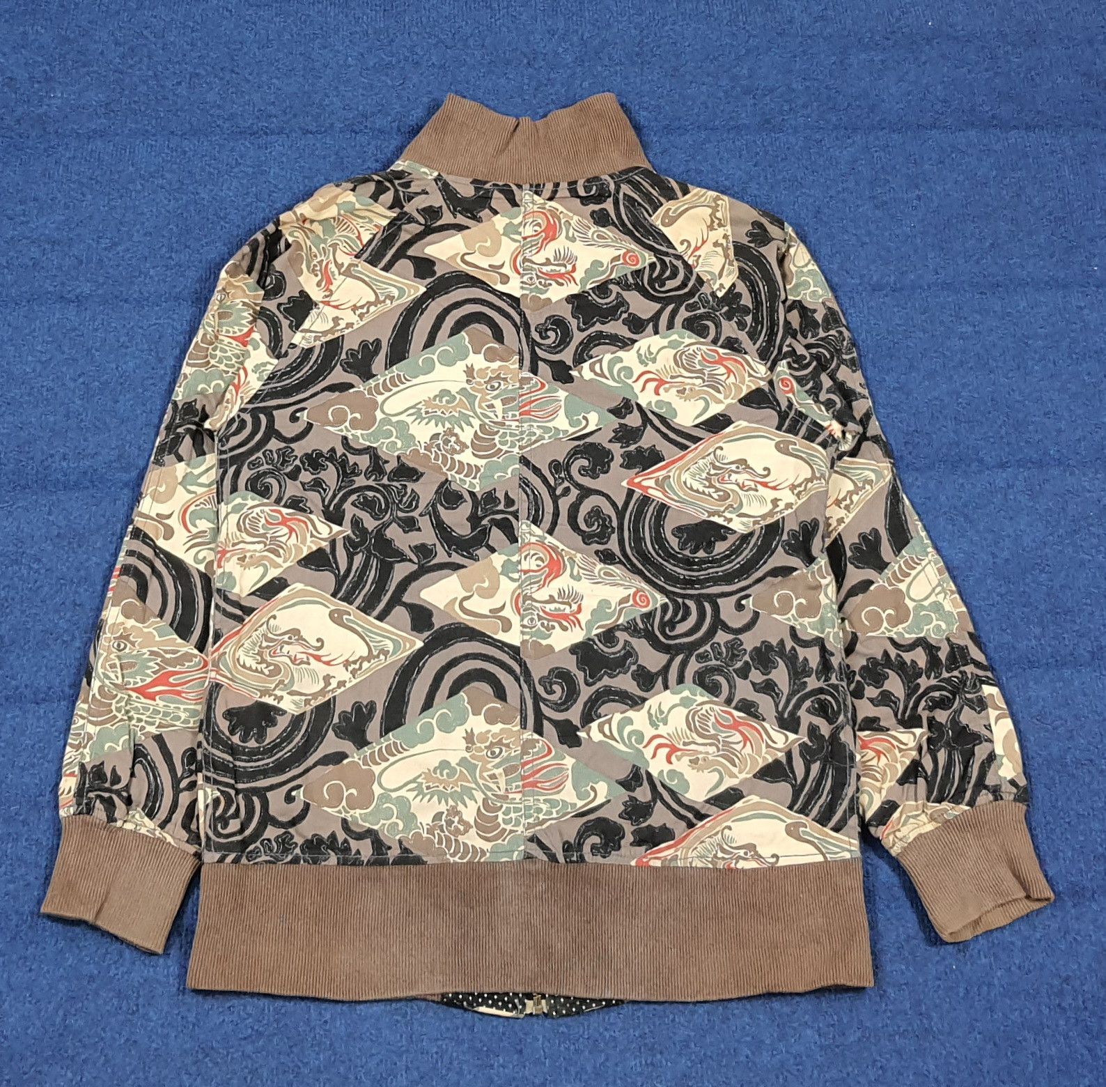 Japanese Brand Vintage In Good Light Japan Dragon Reversible Jacket C288N21 Size US XS / EU 42 / 0 - 3 Thumbnail