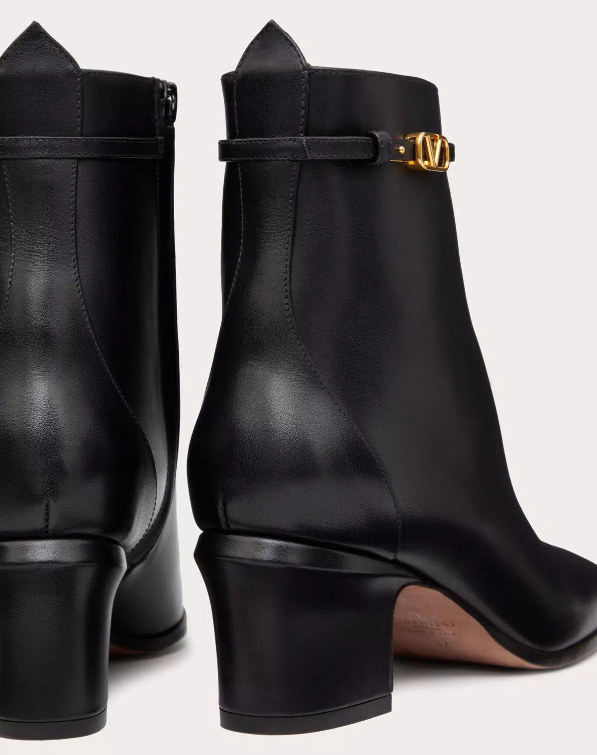 Valentino o1s1wg111125 Tan-Go Ankle Boots in Nero Size US 9.5 / IT 39.5 - 6 Thumbnail